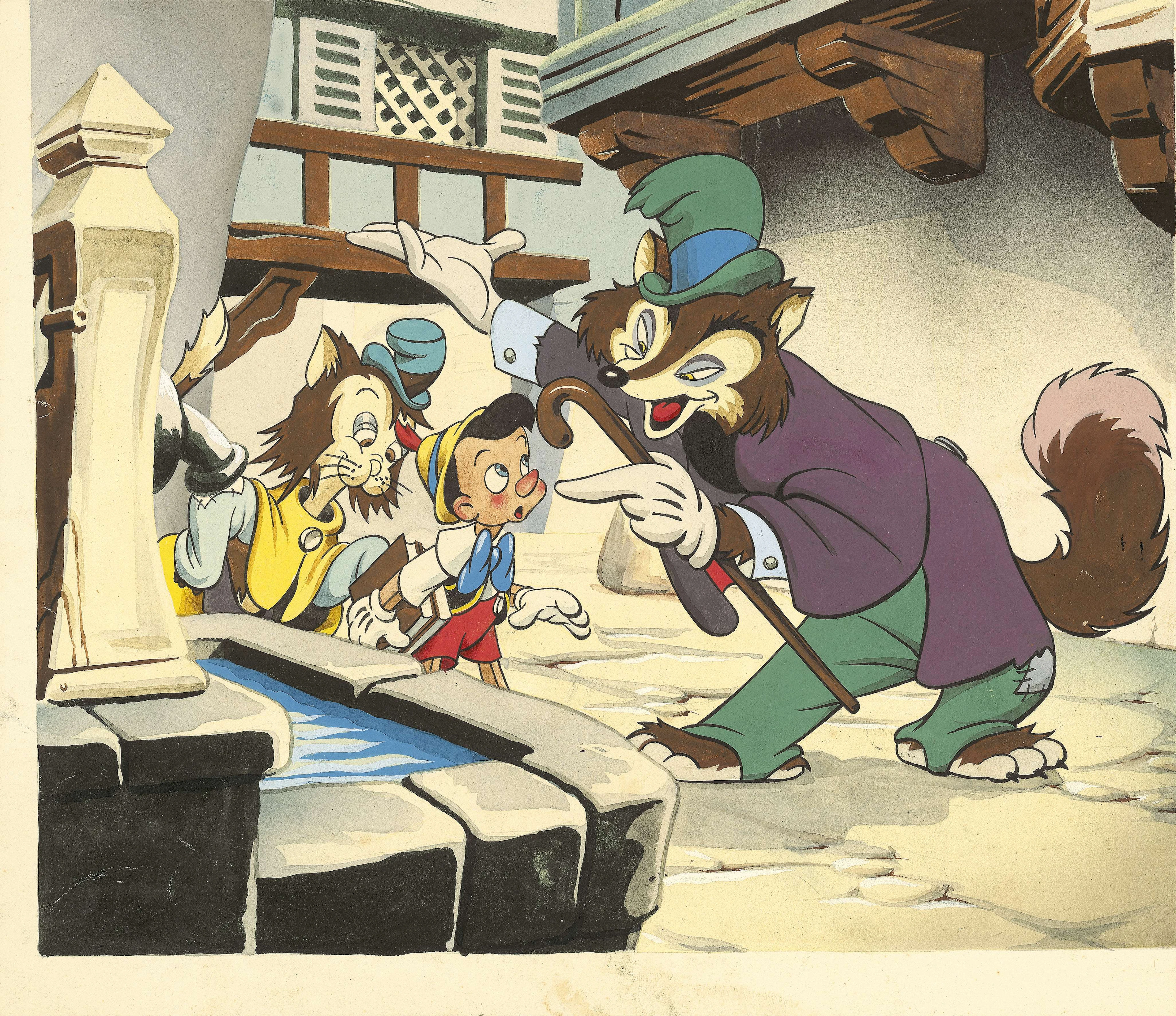 WALT DISNEY STUDIOS Pinocchio et les escrocs