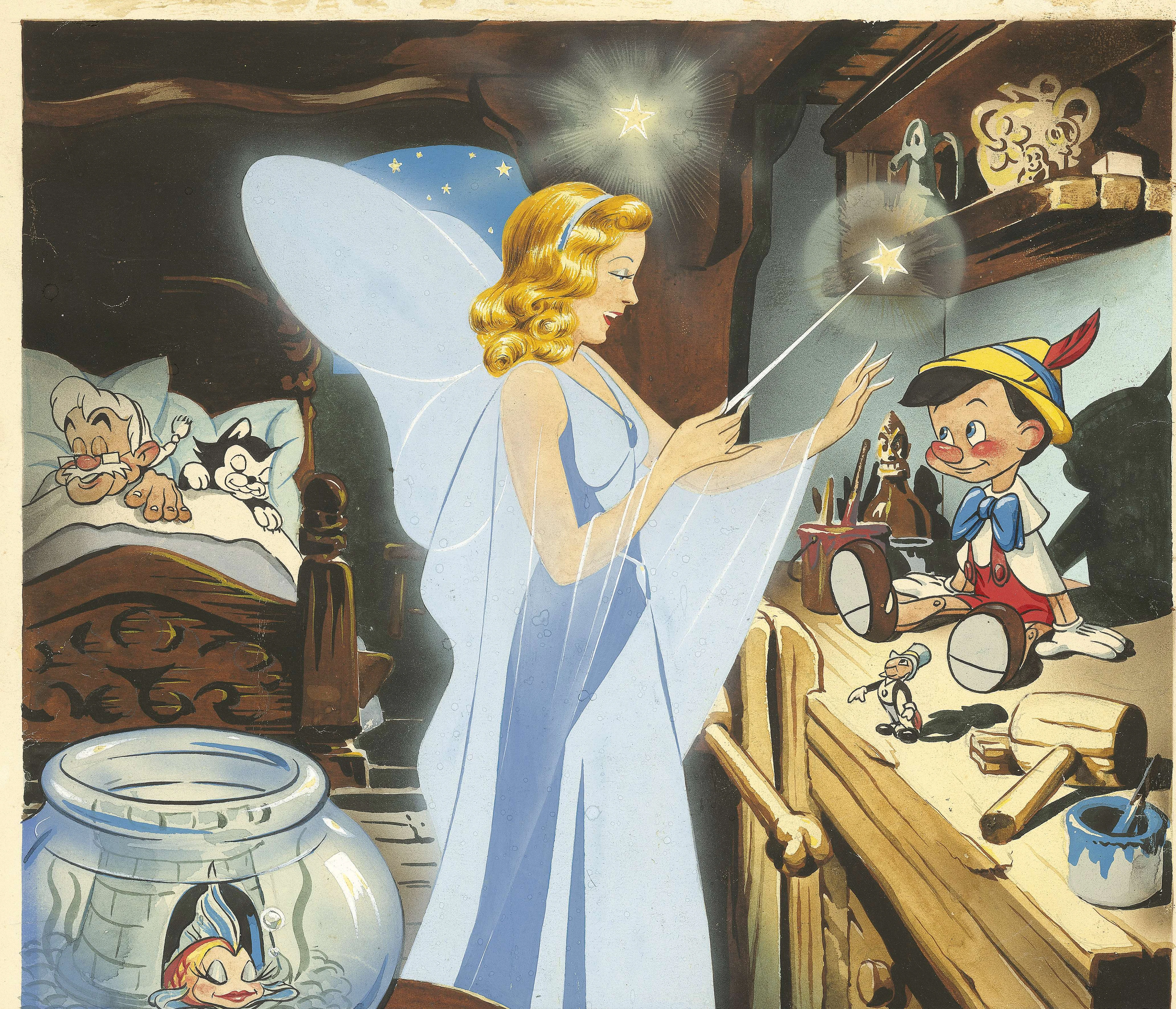 WALT DISNEY STUDIOS Pinocchio et la fée bleue