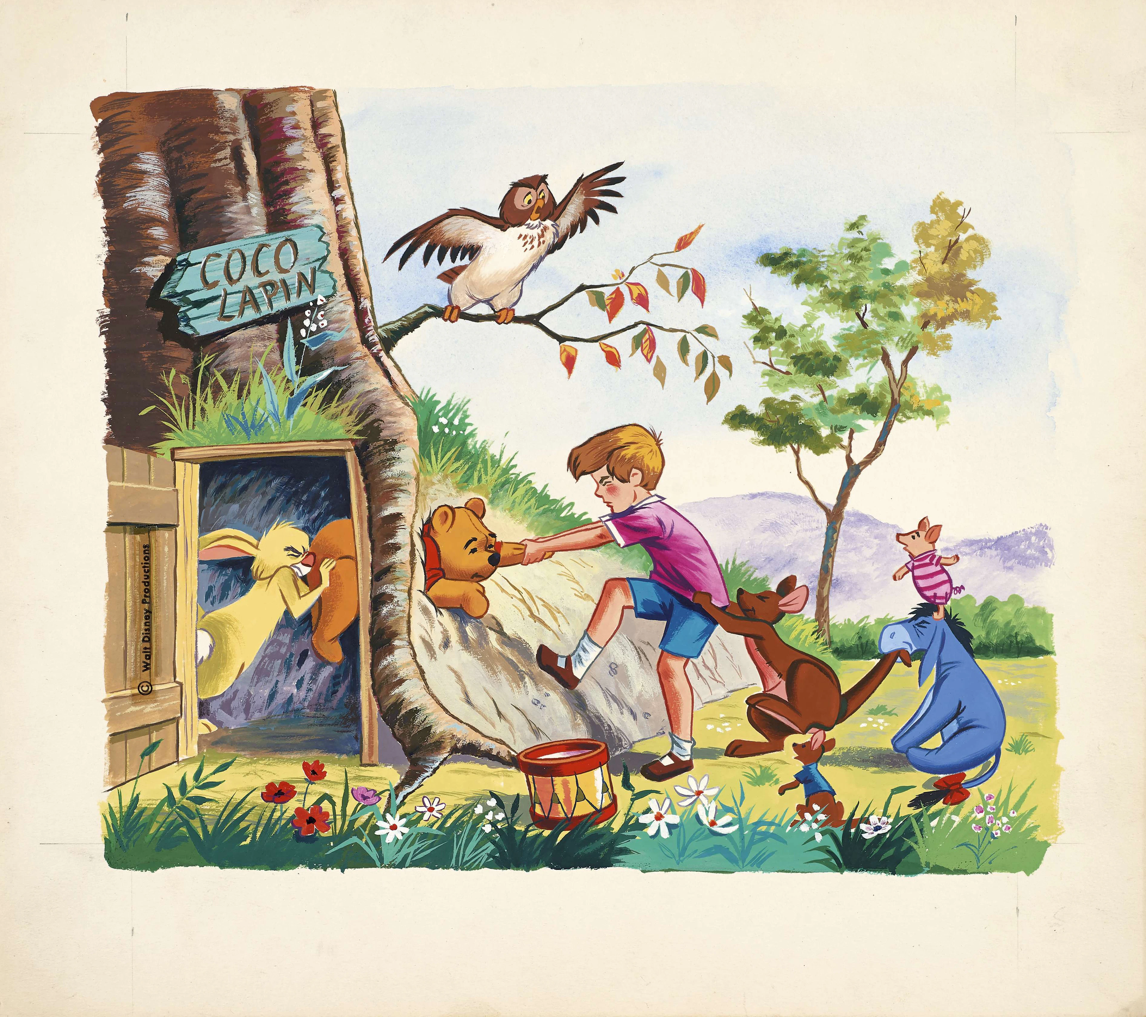 WALT DISNEY STUDIOS Winnie l'ourson et le terrier de Coco