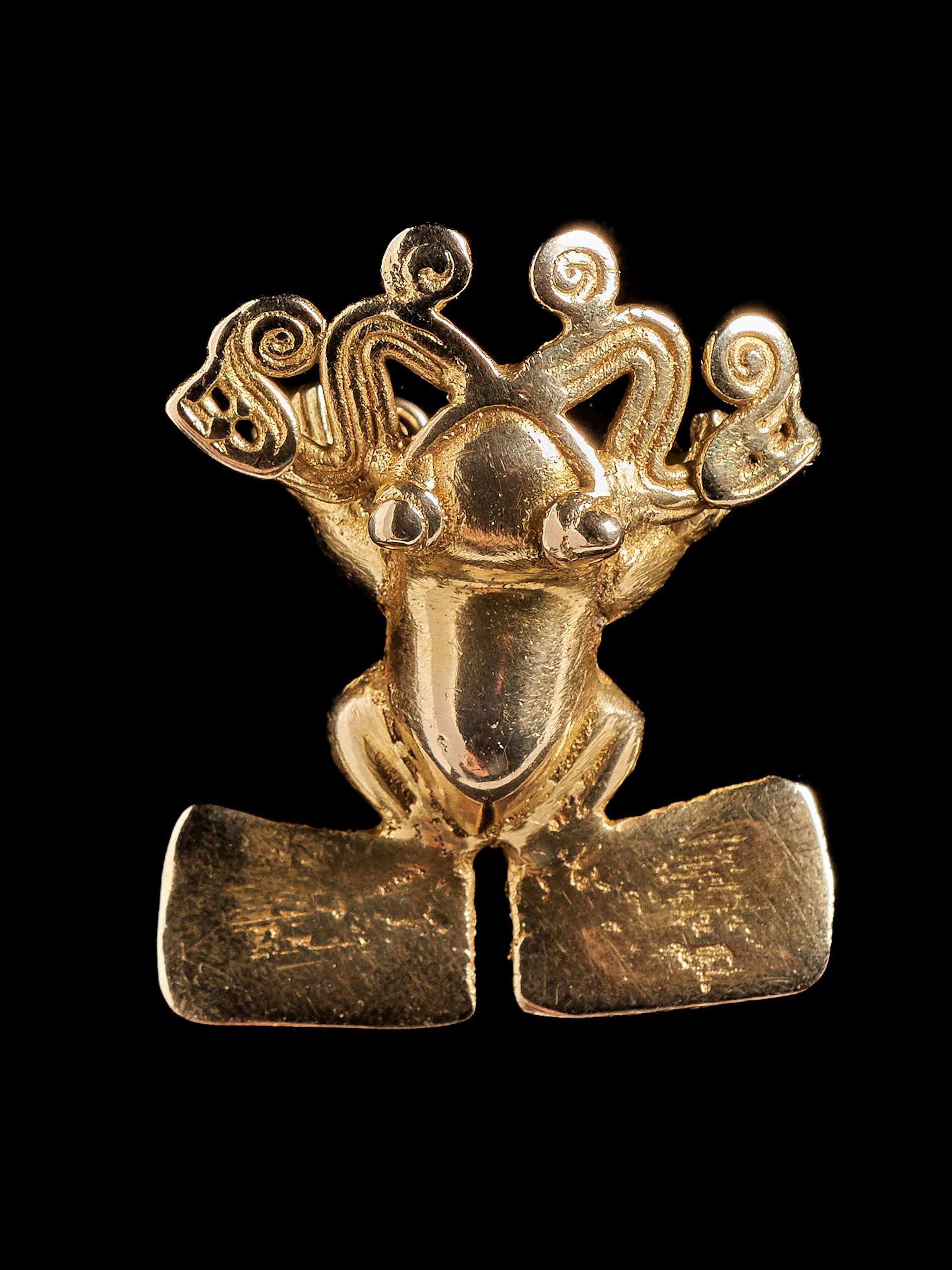 PENDENTIF EN FORME DE GRENOUILLE Culture Diquis