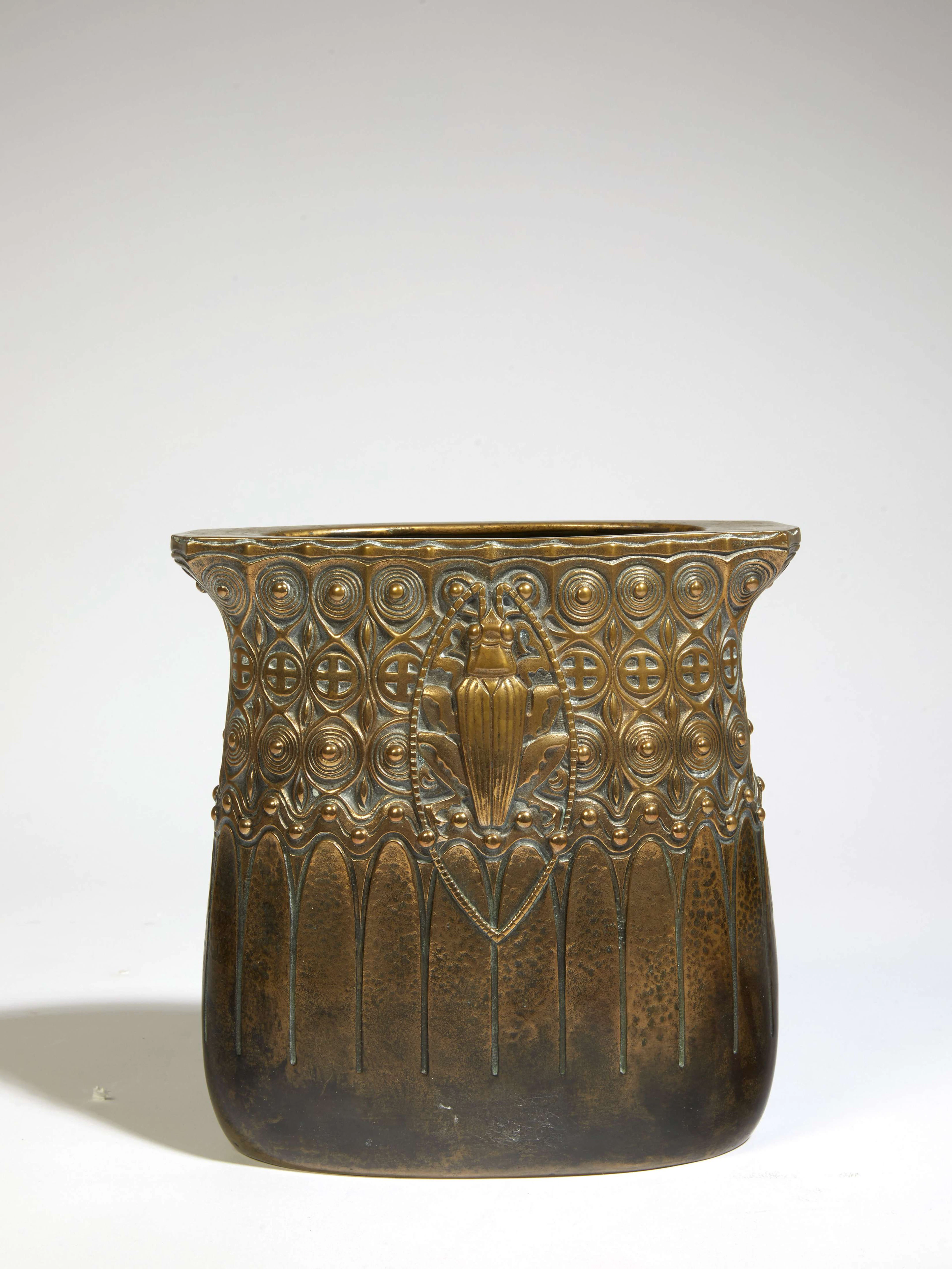 Gustav GURSCHNER (1873-1970) Vase – Circa 1900