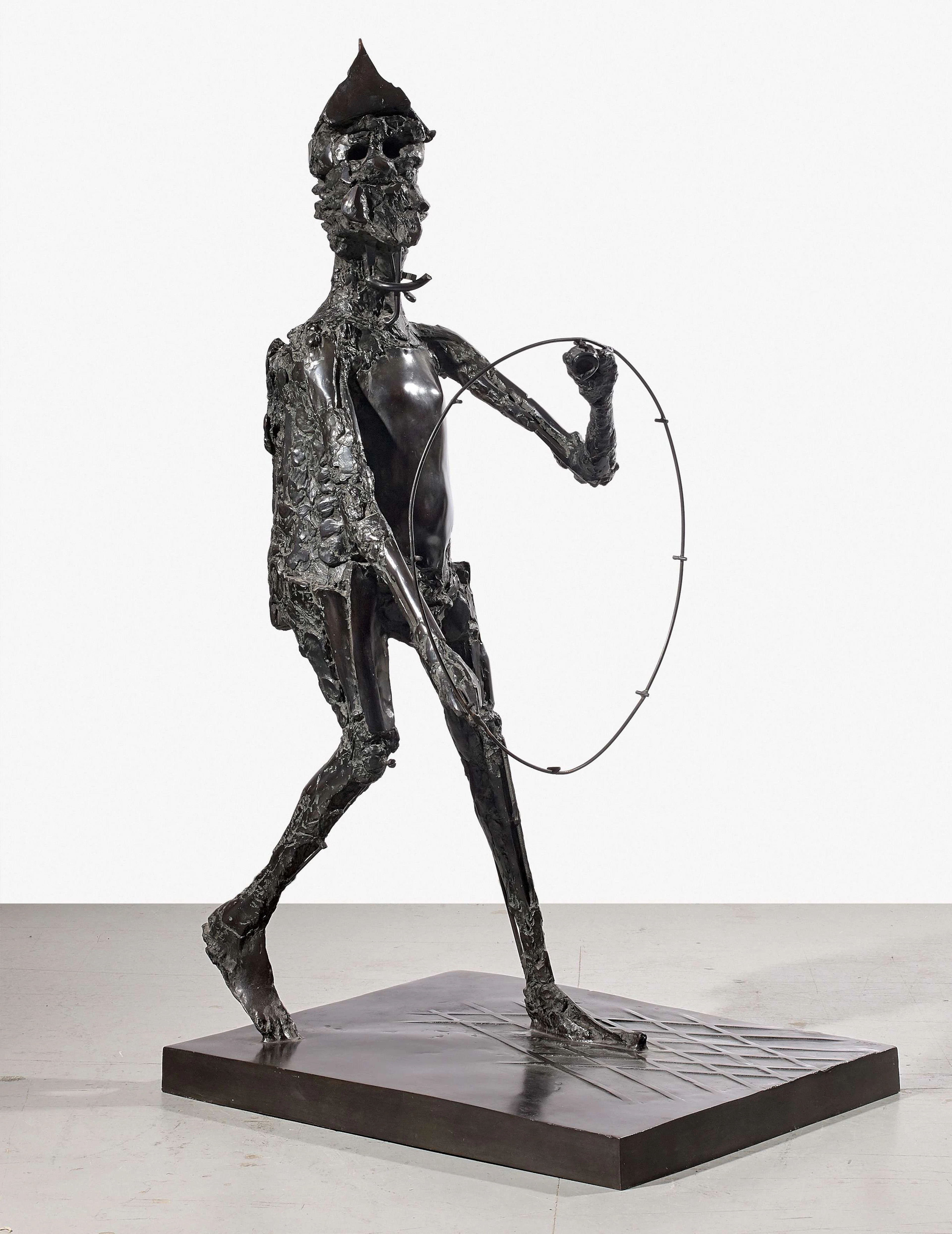 CÉSAR (1921 - 1998) NAPOLEON JONGLEUR - 1986 Bronze soudé