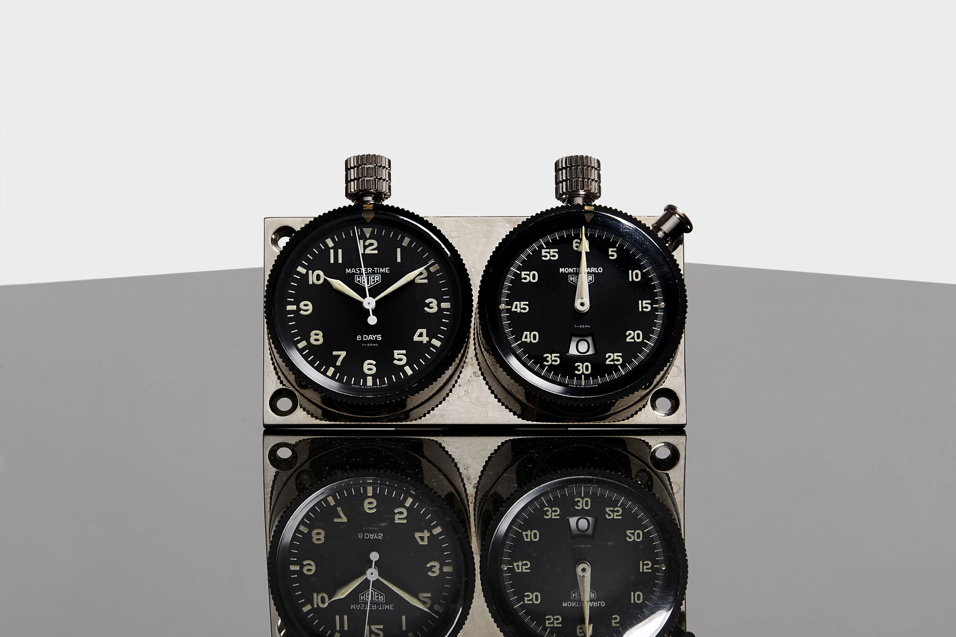 HEUER Master-Time et Monte-Carlo, vers 1960