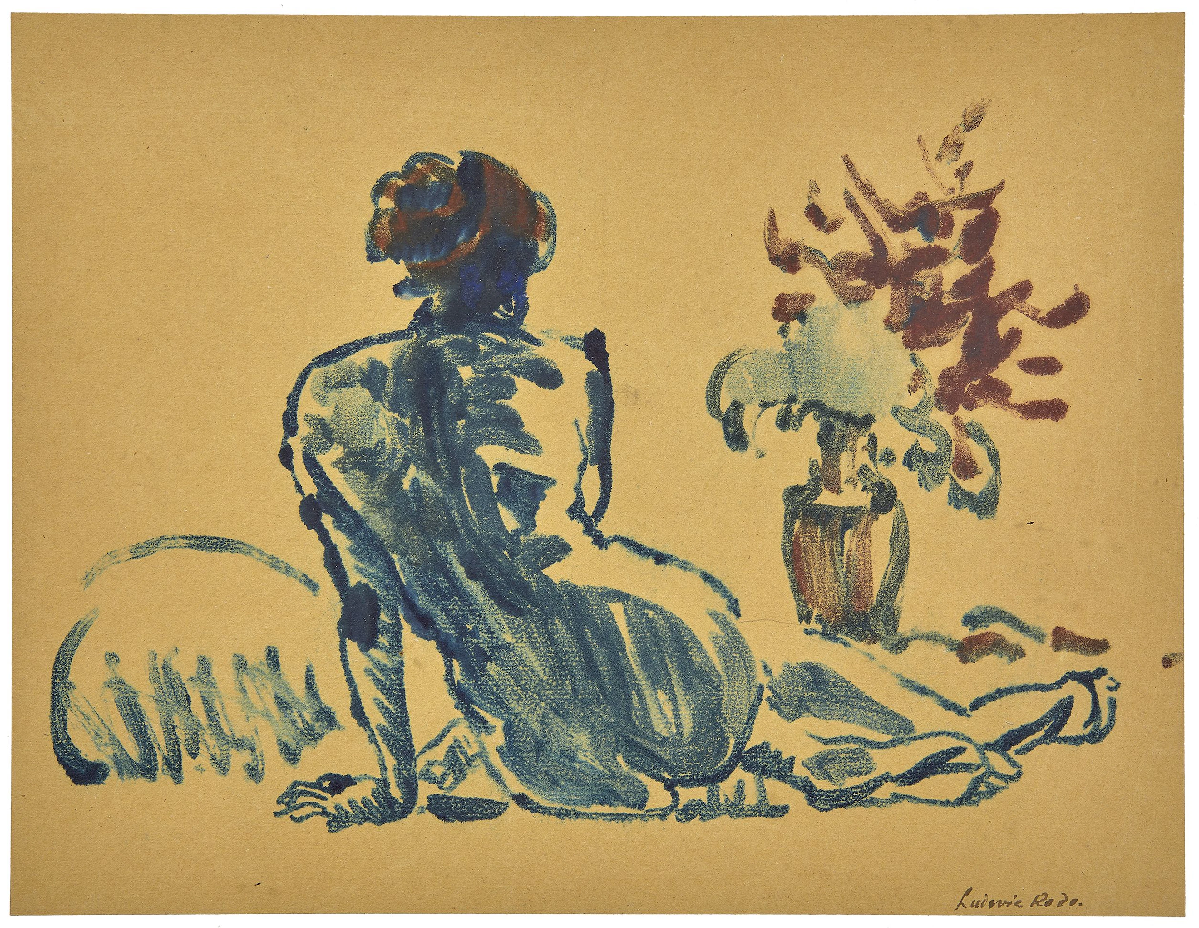 Ludovic Rodo PISSARRO 1878 - 1952 Ensemble de trois...