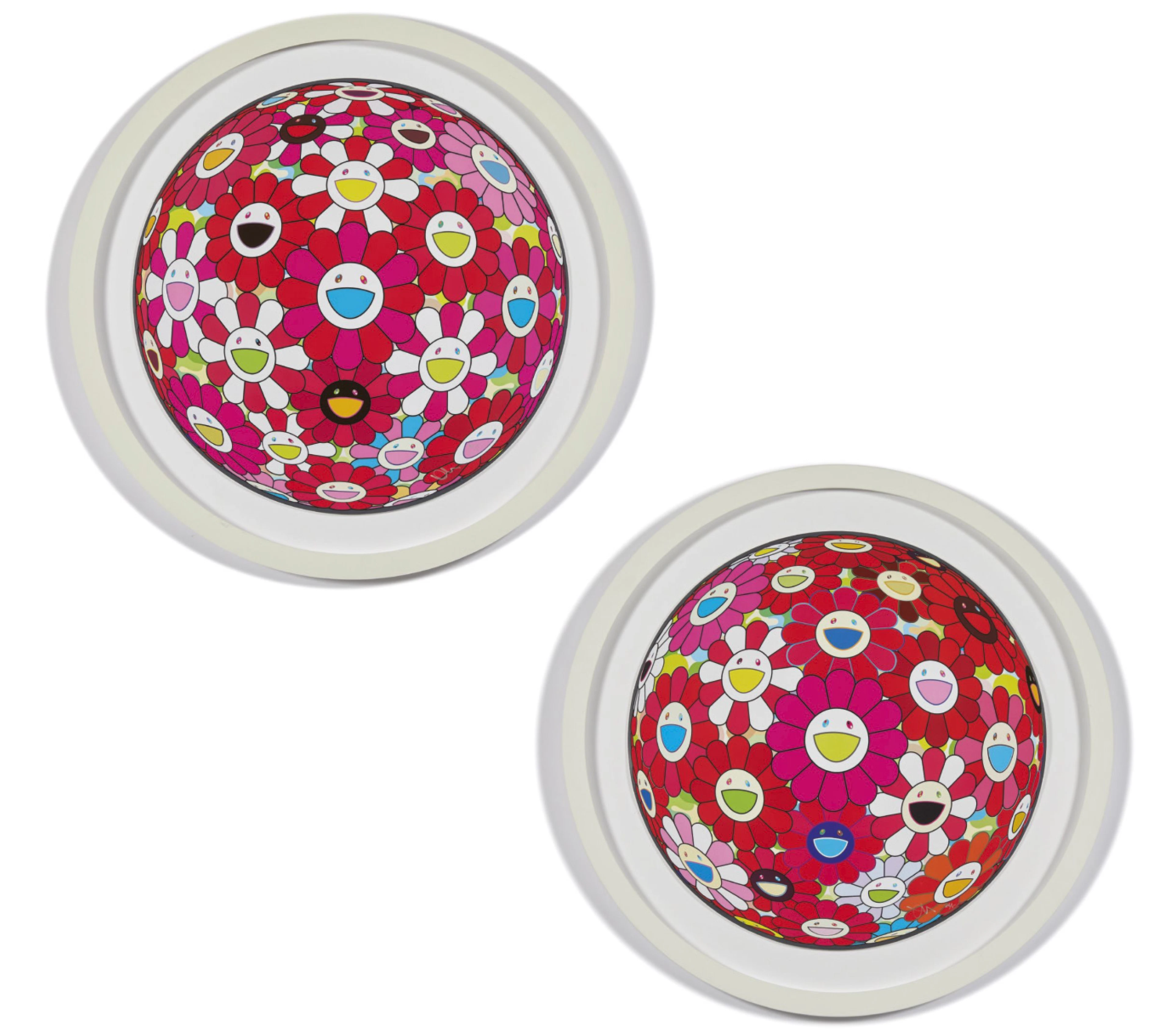 Takashi MURAKAMI (Né en 1962) Flower Ball (3d) Papyrus...