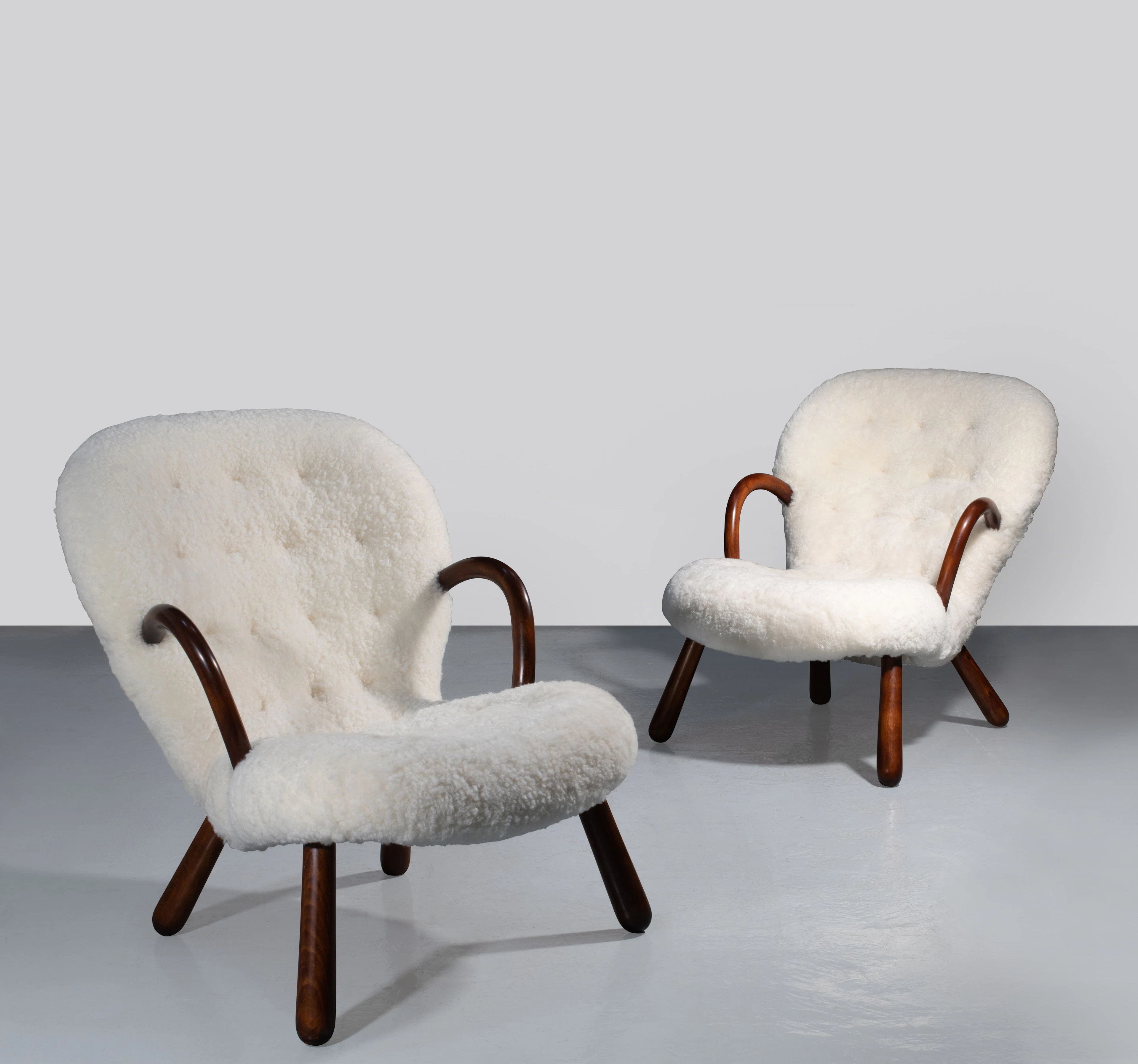 Philip ARCTANDER 1916 - 1994 Paire de fauteuils dits «...