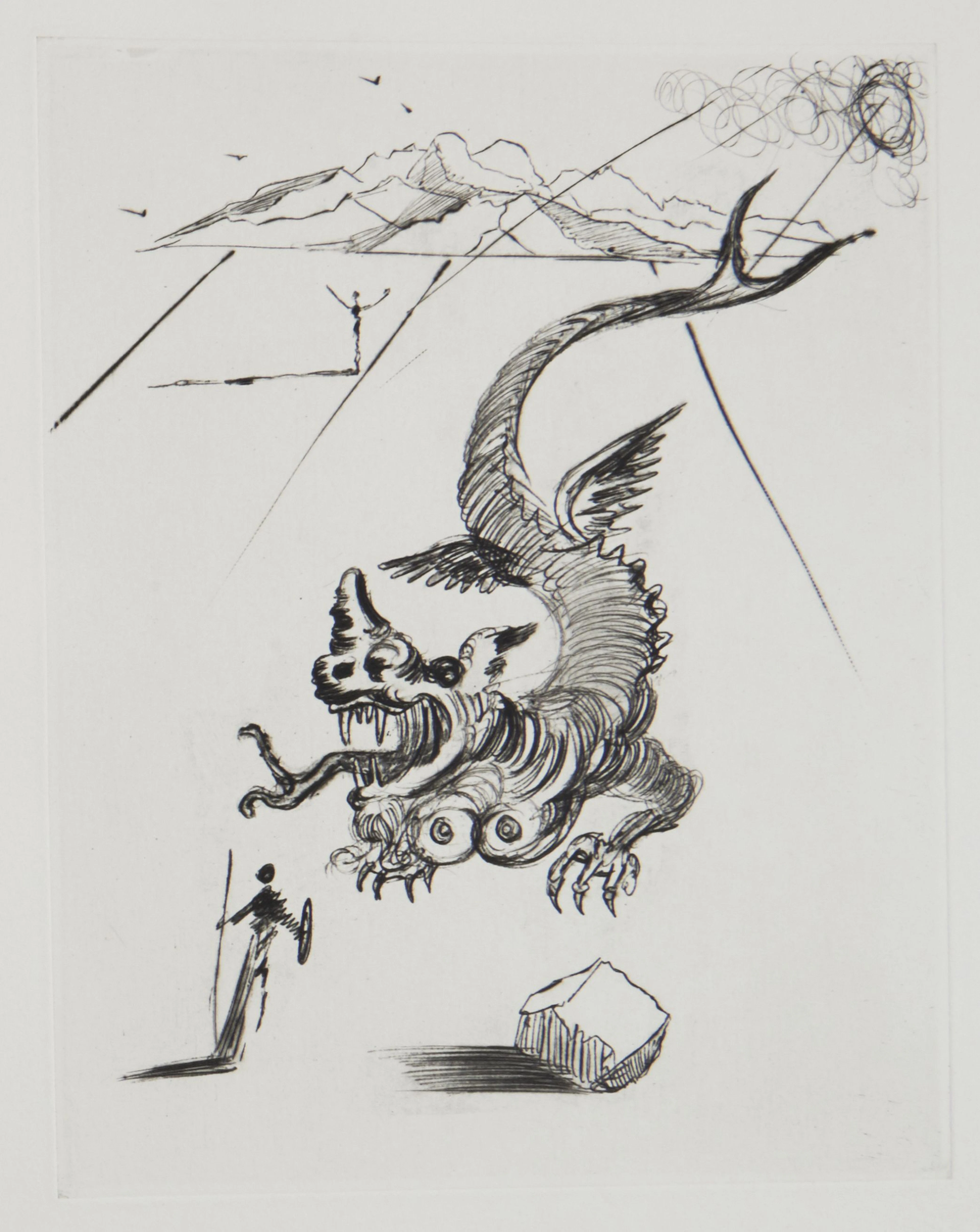 DALI.- MAO TSE-TOUNG Poèmes illustrés par Salvador Dali.