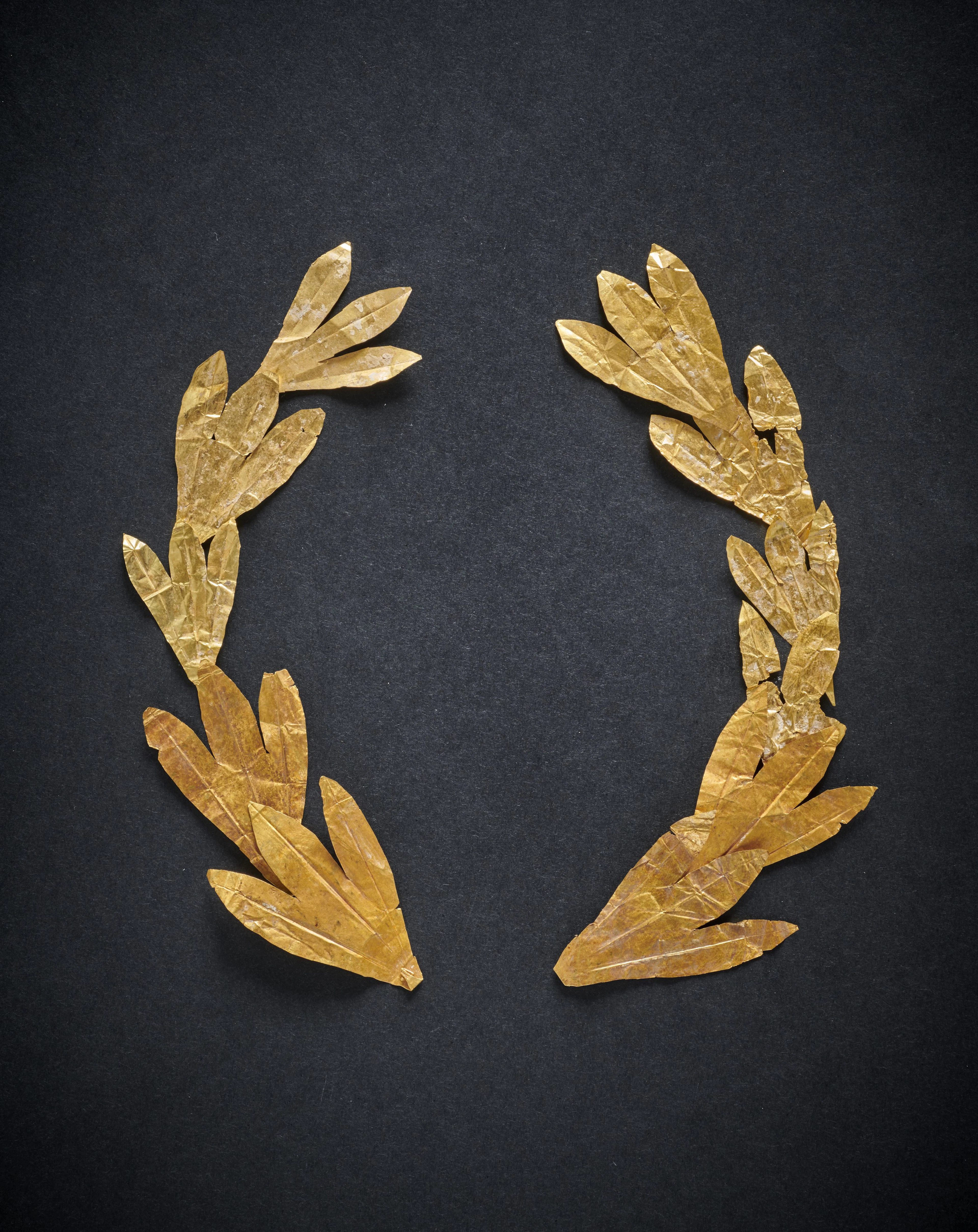 ONZE FEUILLES EN OR Méditerranée orientale, Époque gréco-romaine