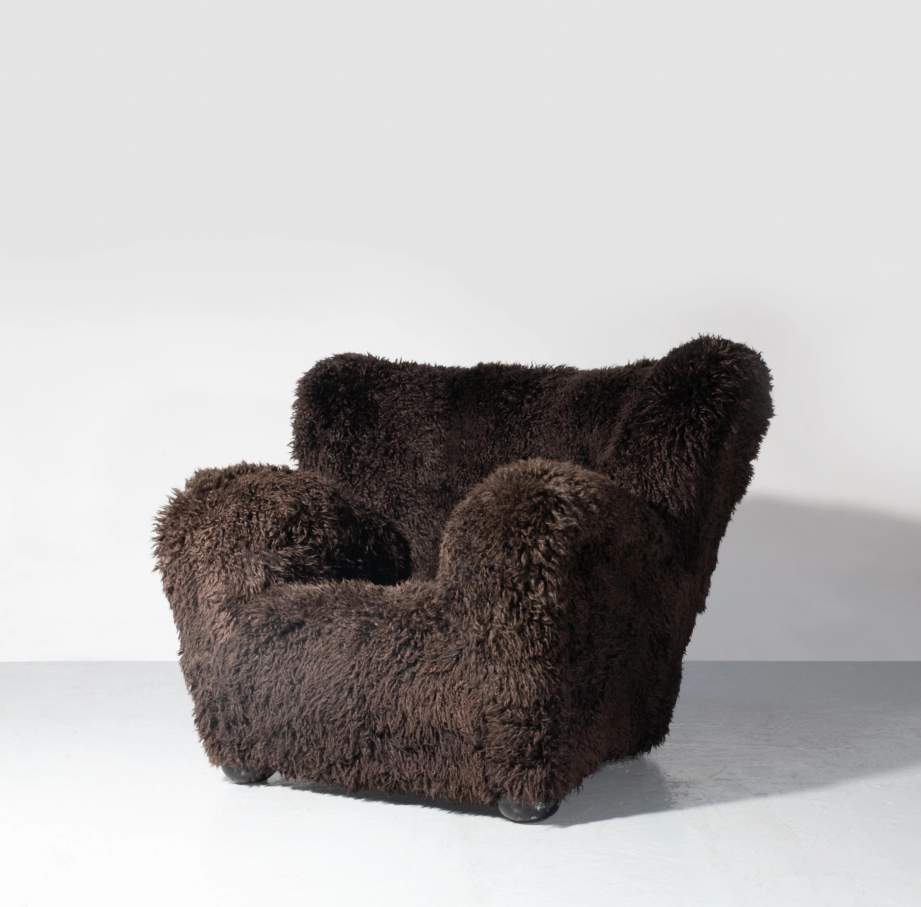 Märta BLOMSTEDT 1899 – 1982 Fauteuil dit « Aulanko » - Création 1940