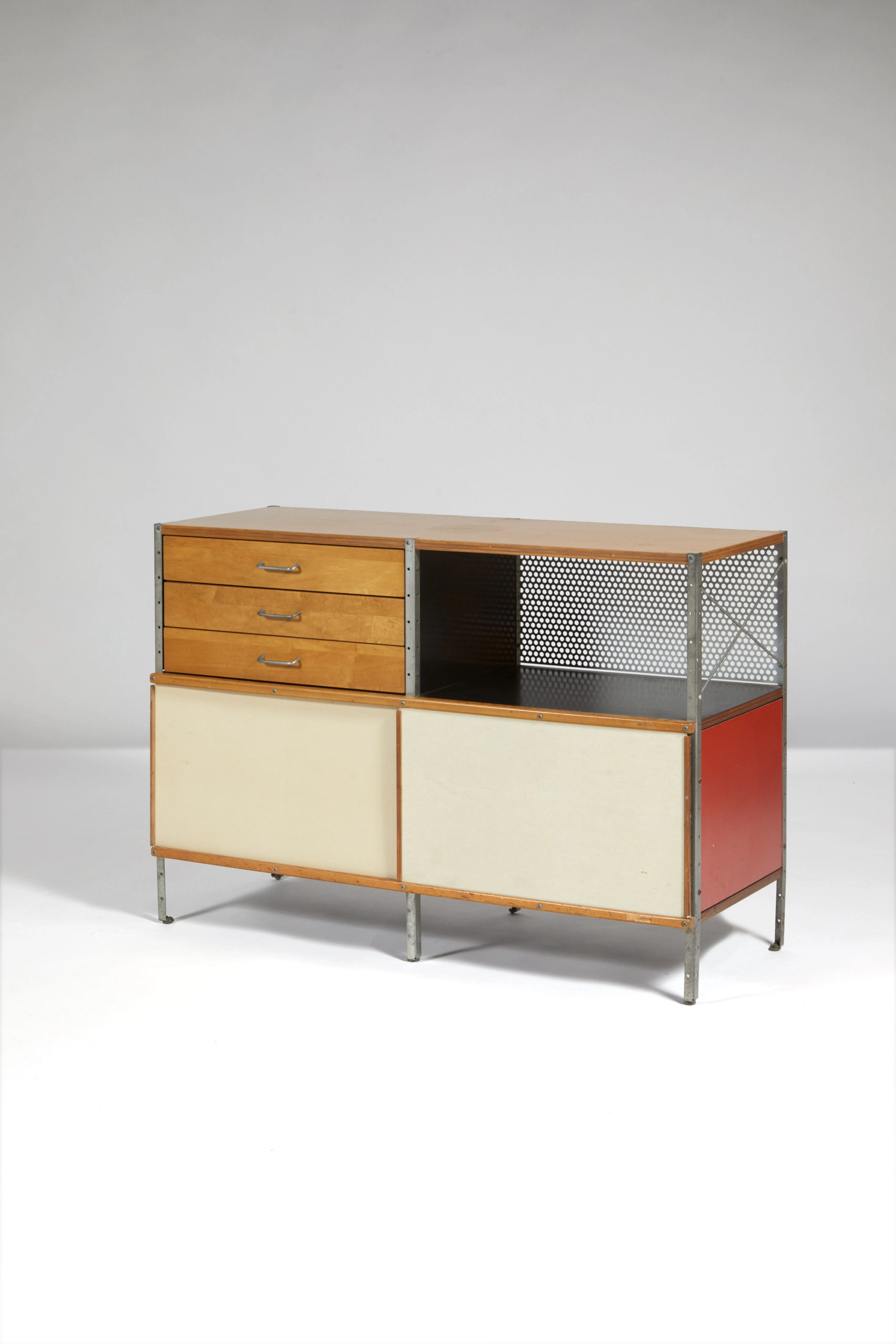 Charles & Ray EAMES 1907-1978 & 1912-1988 Meuble de rangement mod