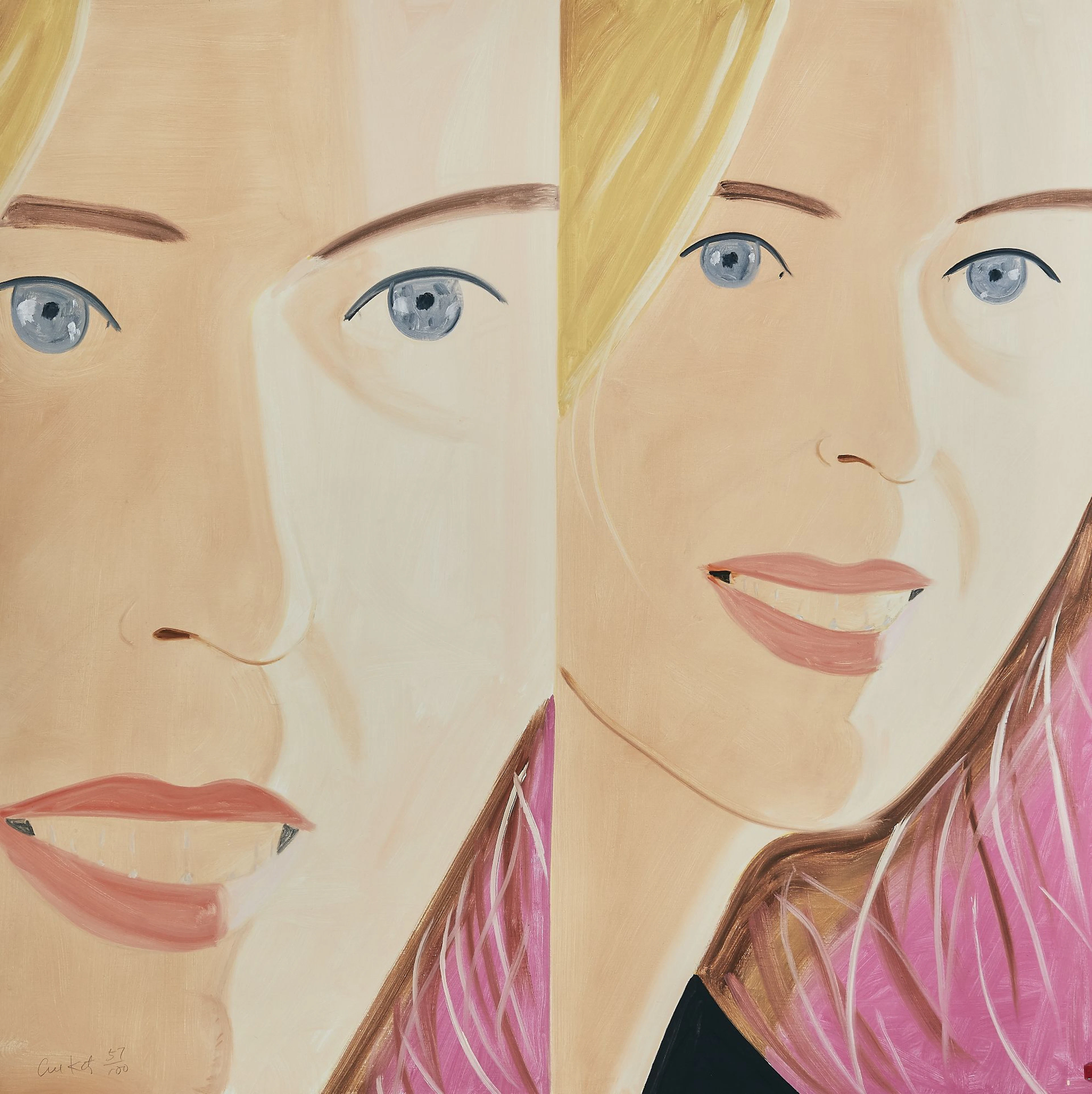 Alex KATZ (Né en 1927) Sasha II - 2016 Impression digitale en couleurs