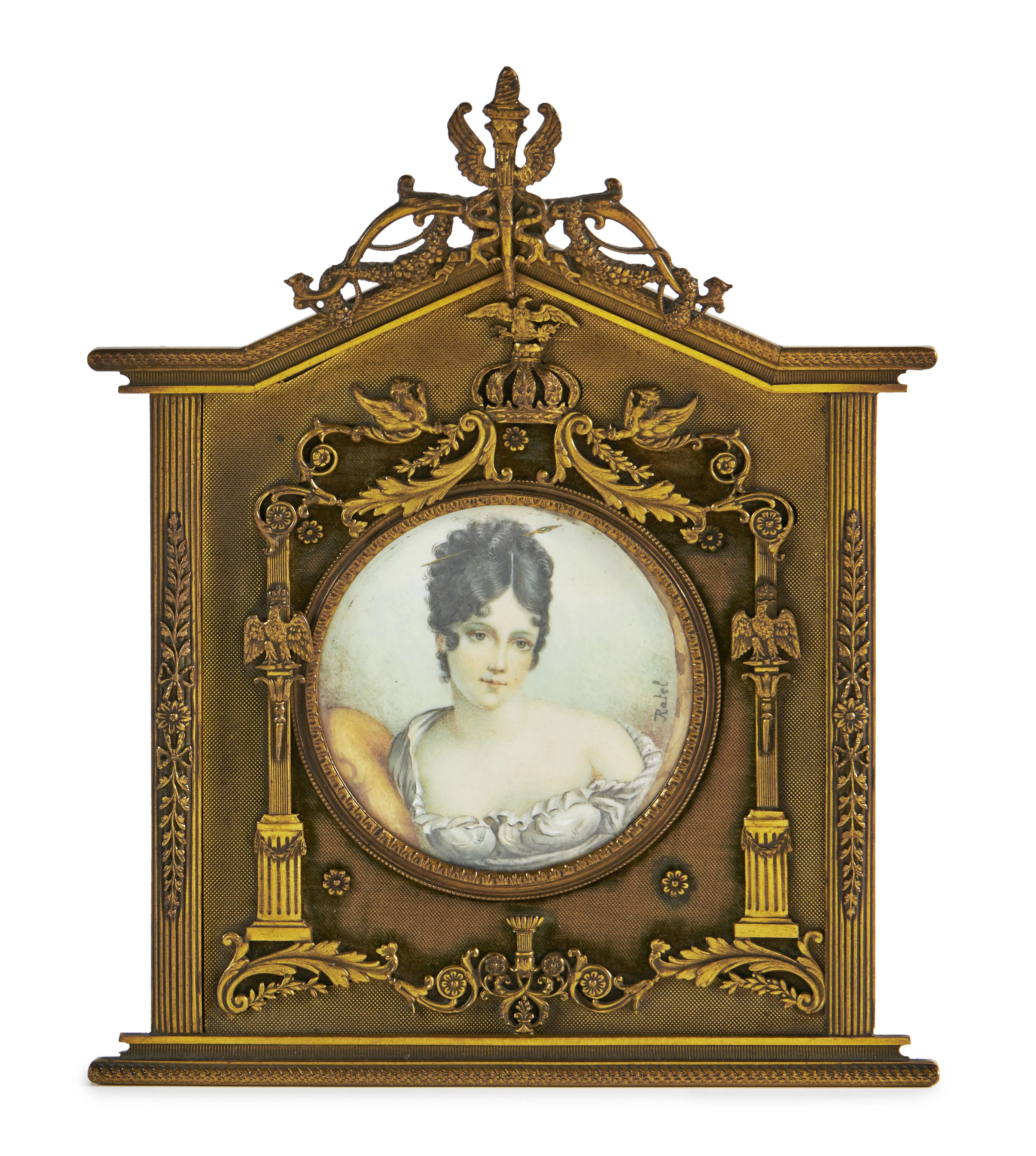 * PORTRAIT DE MADAME RECAMIER Ecole Française vers 1900, d'après le baron Gérard