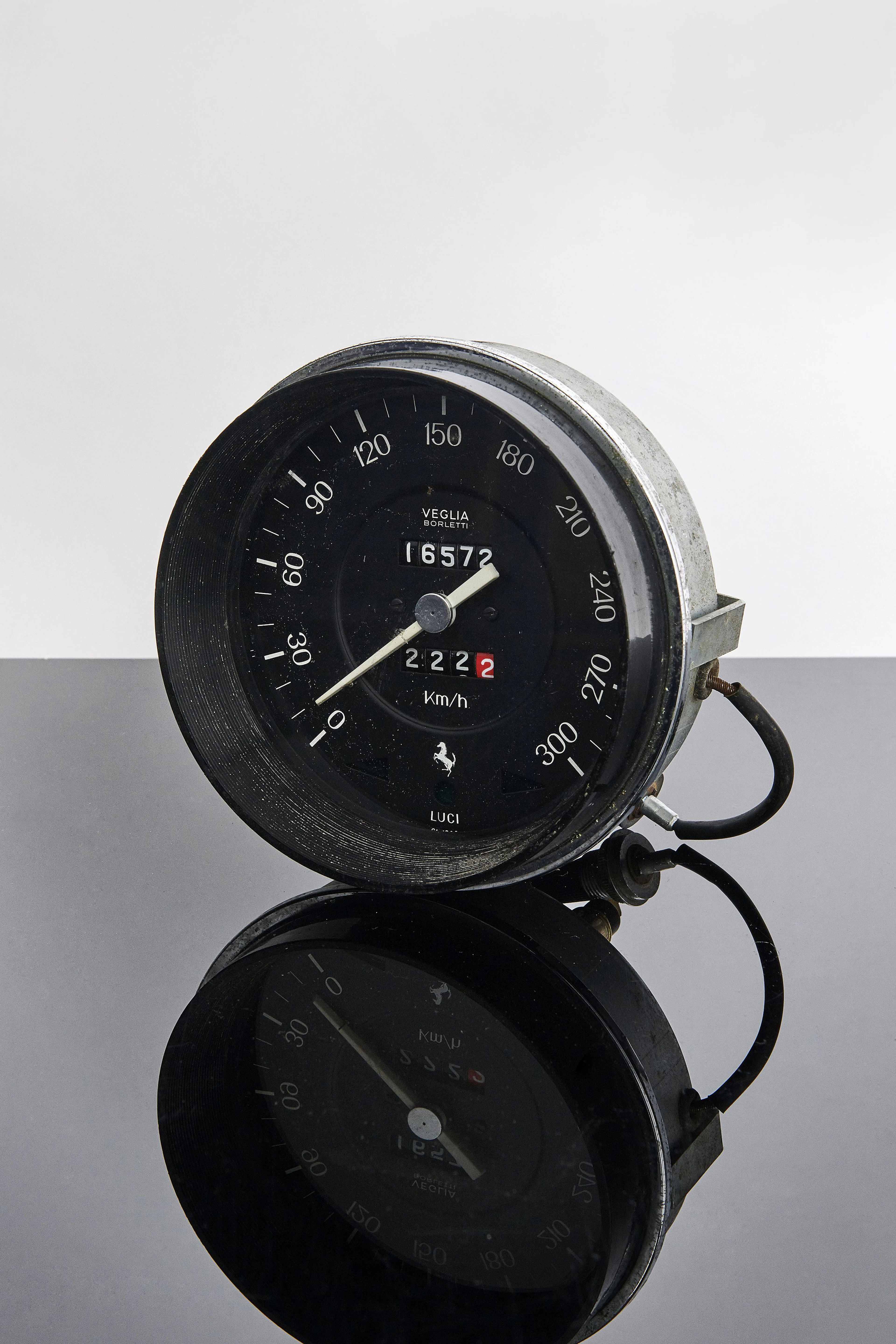 VEGLIA BORLETTI POUR FERRARI 275 GTB /330 GTC Compteur de vitesse en km/h