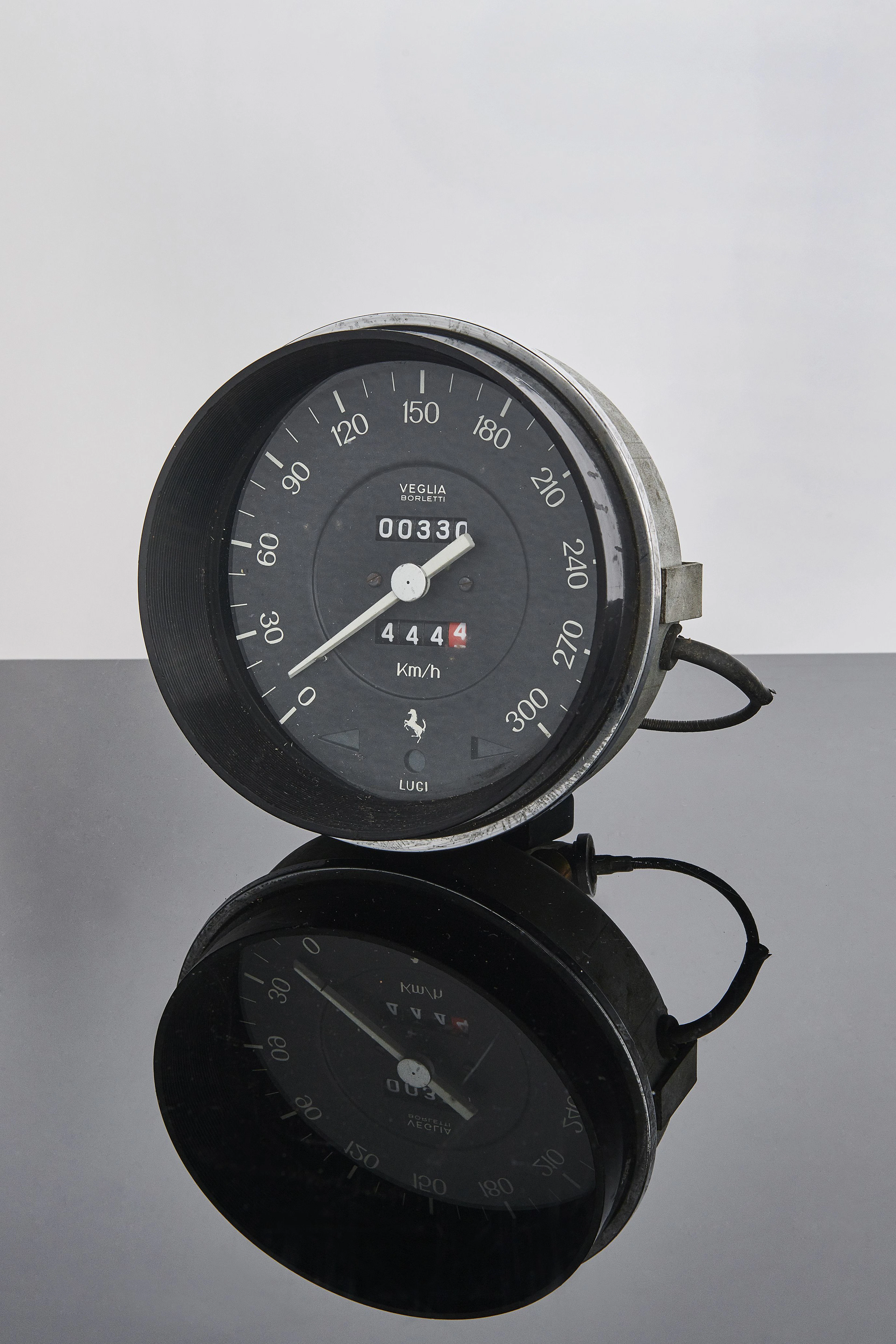 VEGLIA BORLETTI POUR FERRARI 275 GTB /330 GTC Compteur de vitesse en km/h
