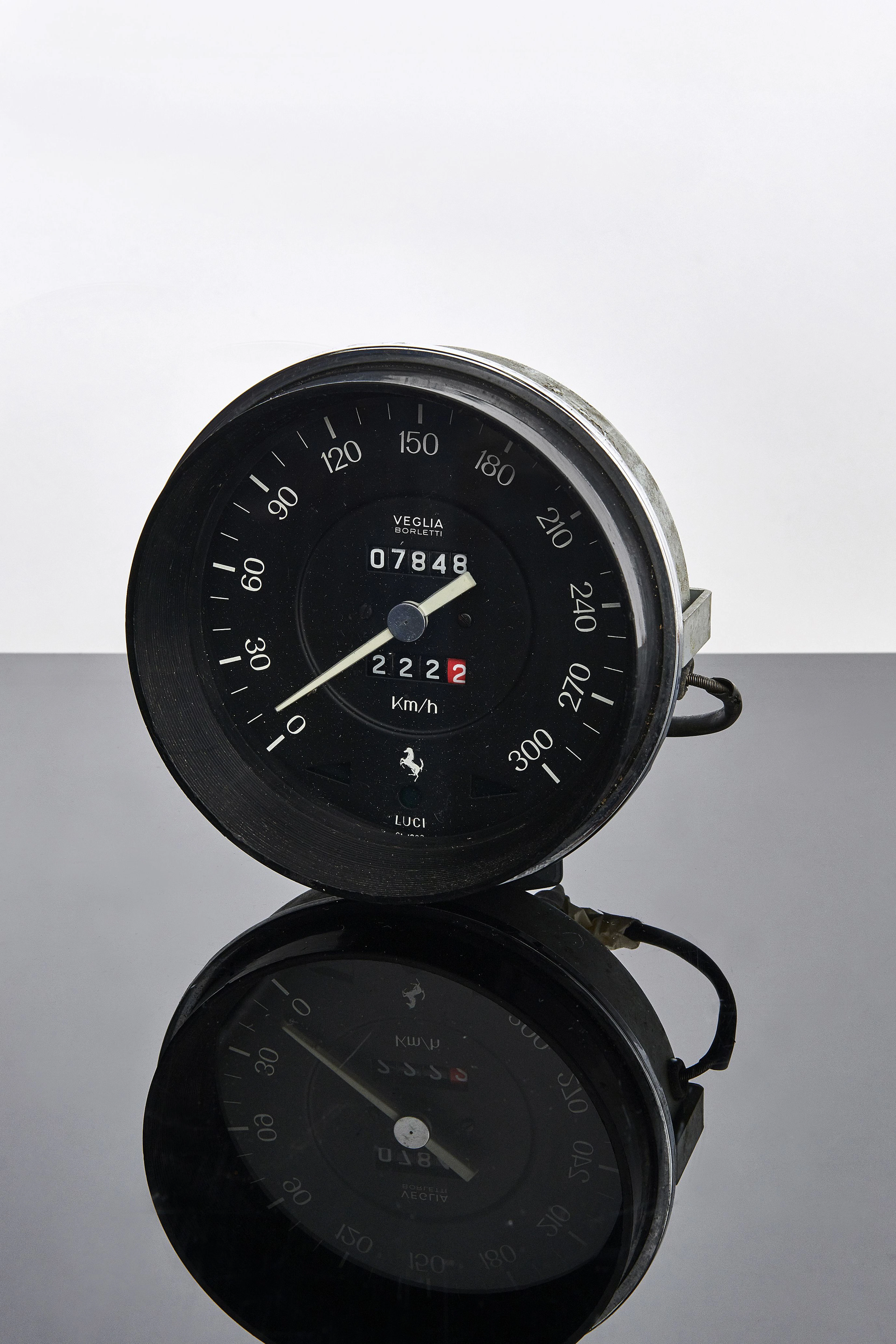 VEGLIA BORLETTI POUR FERRARI 275 GTB /330 GTC Compteur de vitesse en km/h