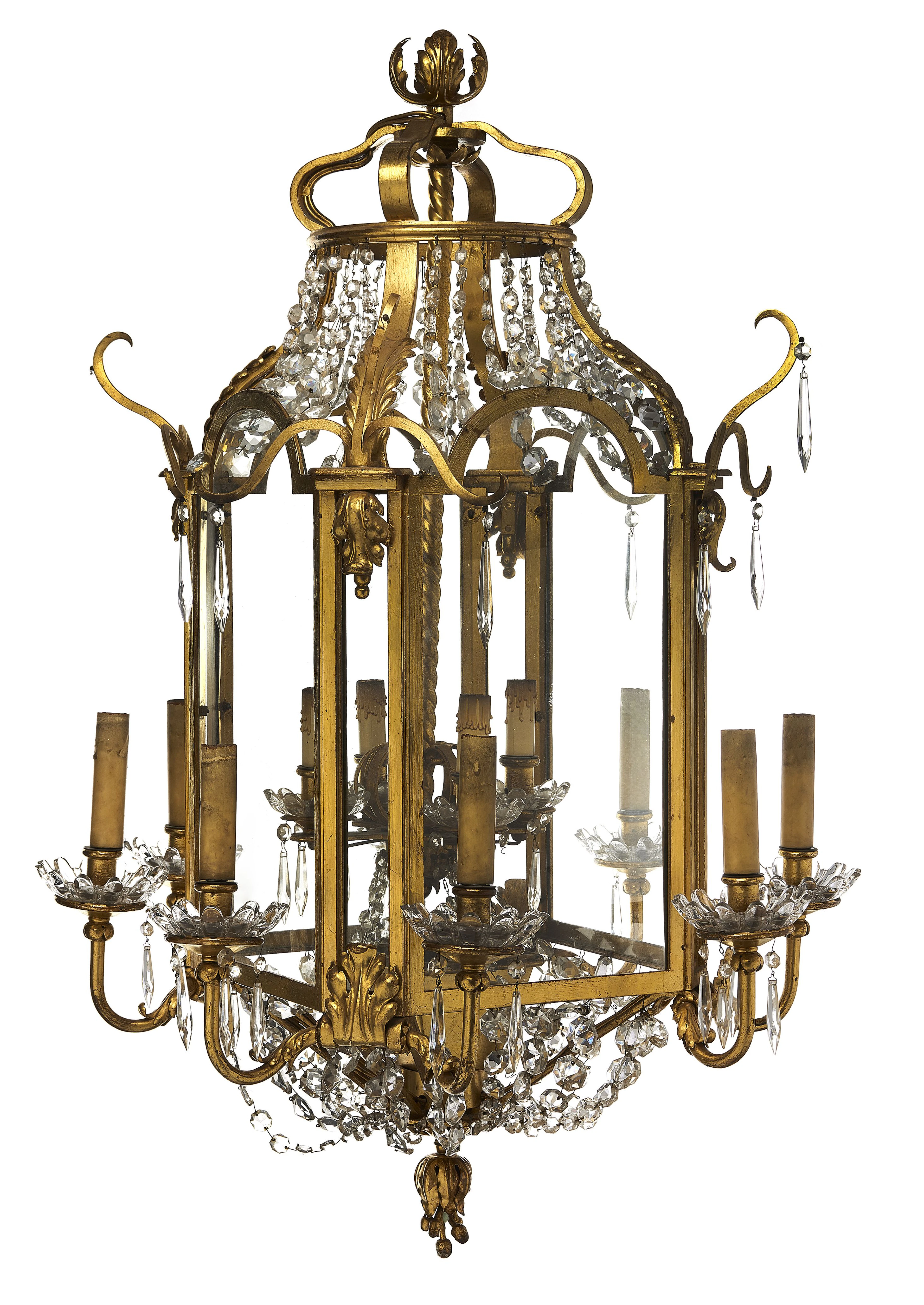 LANTERNE DE STYLE ROCOCO Provenant de l'hôtel Ritz à Paris