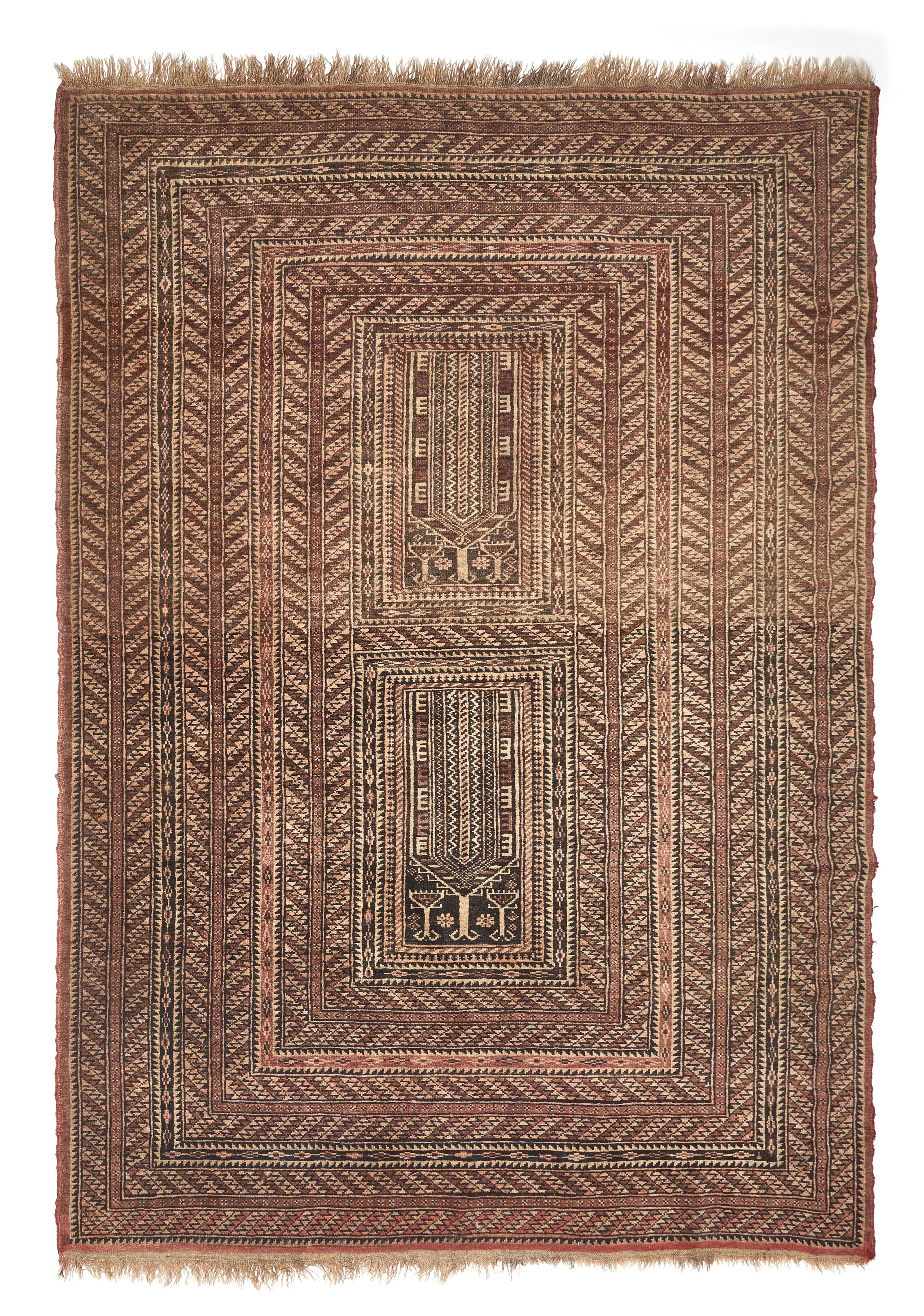 TAPIS AFGHAN, MILIEU DU XIXe SIÈCLE