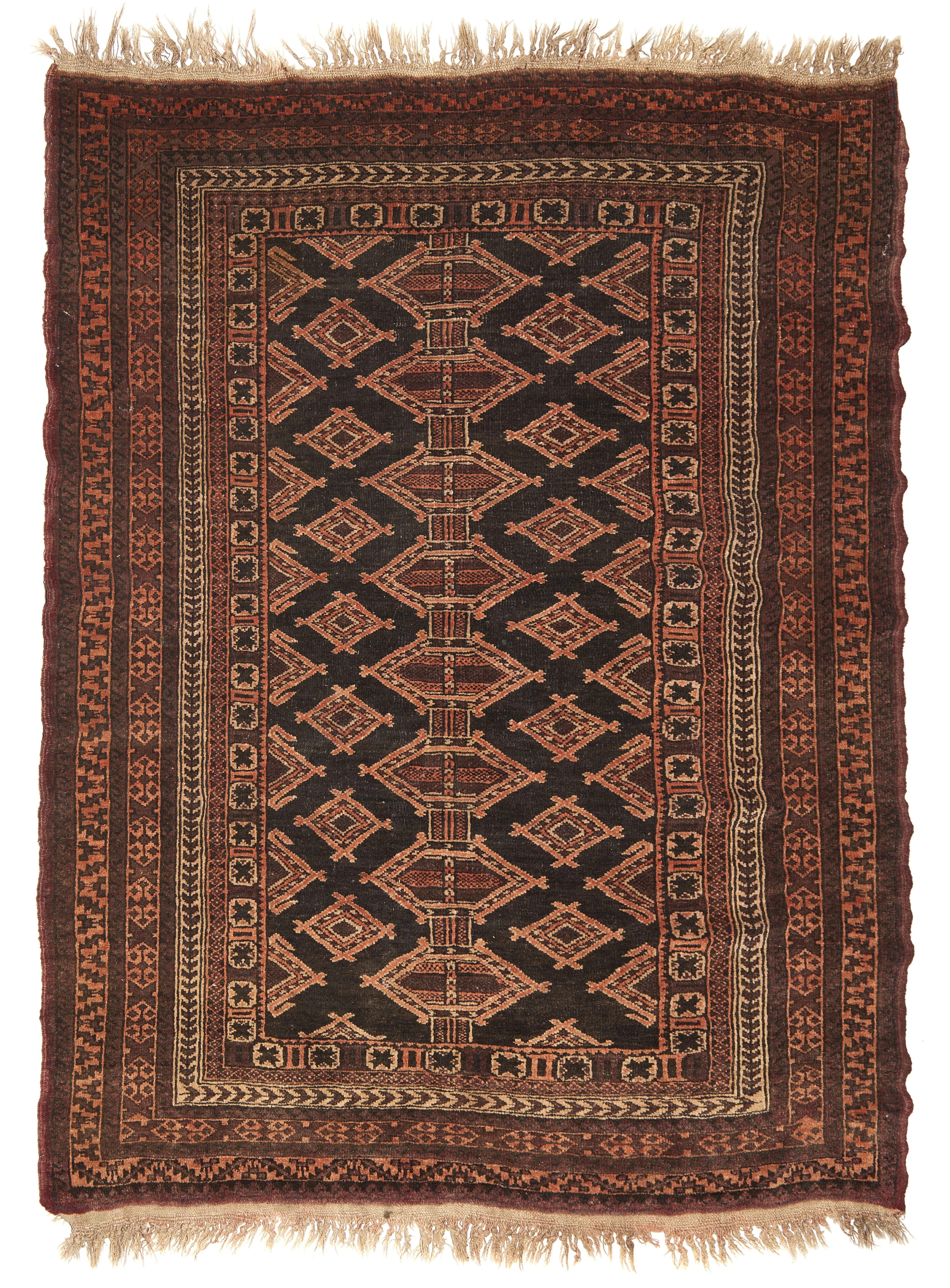 TAPIS BELOUTCH AFGHAN, MILIEU DU XXe SIÈCLE