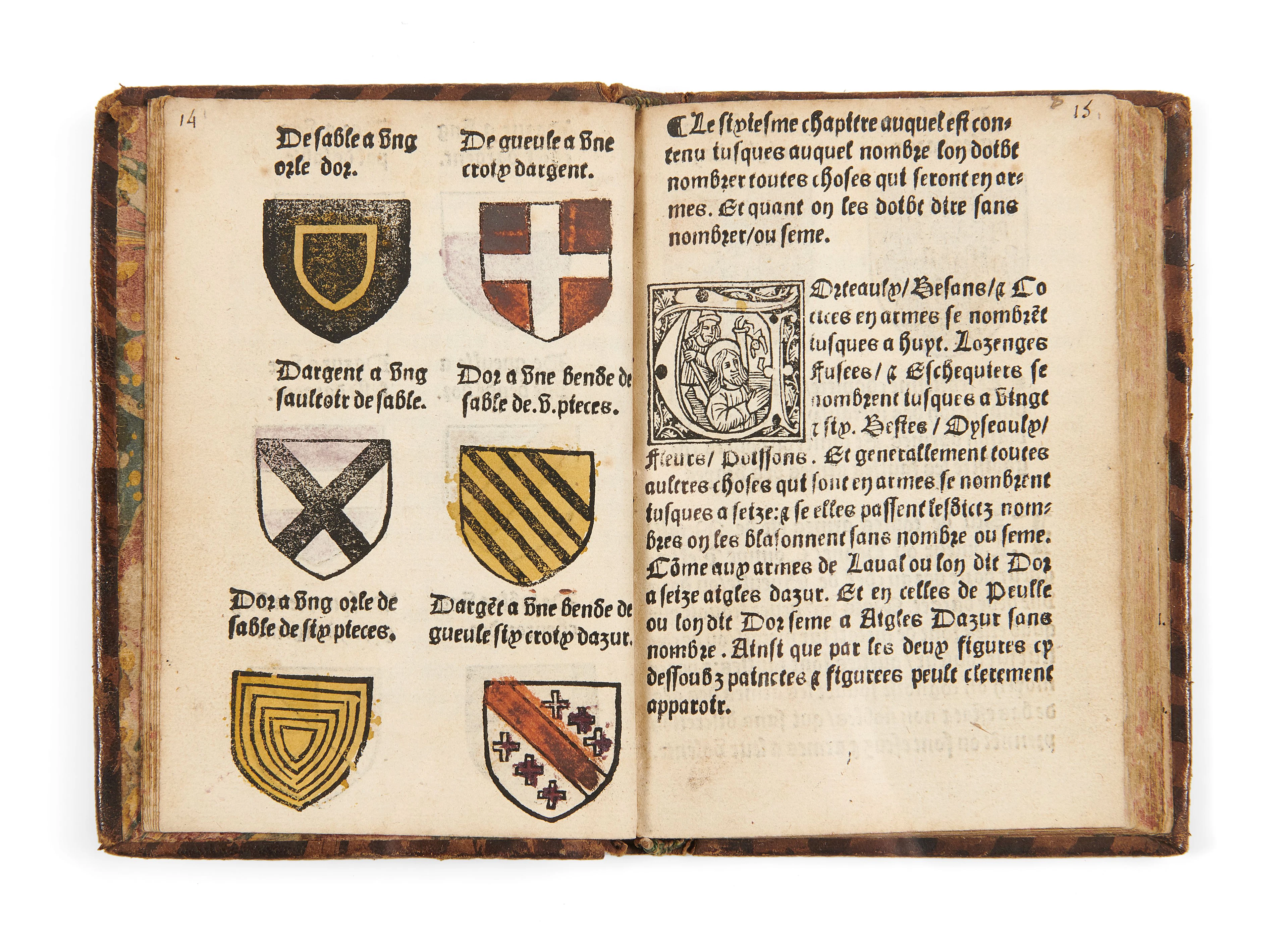 [PRINSAULT (Clément) ?] Les Blason des armes