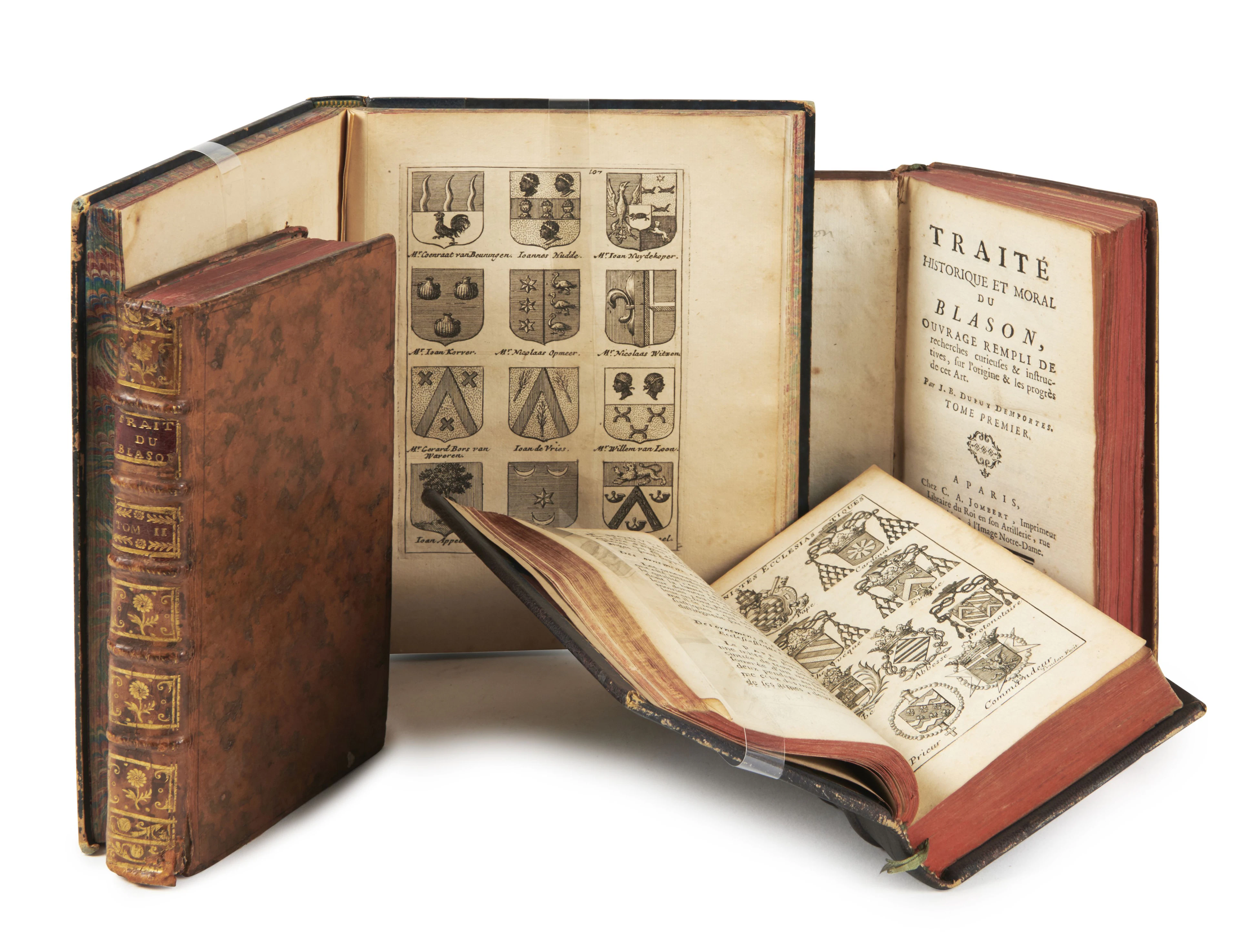 TRUDON (Simon) Nouveau traité de la science pratique du blason […].