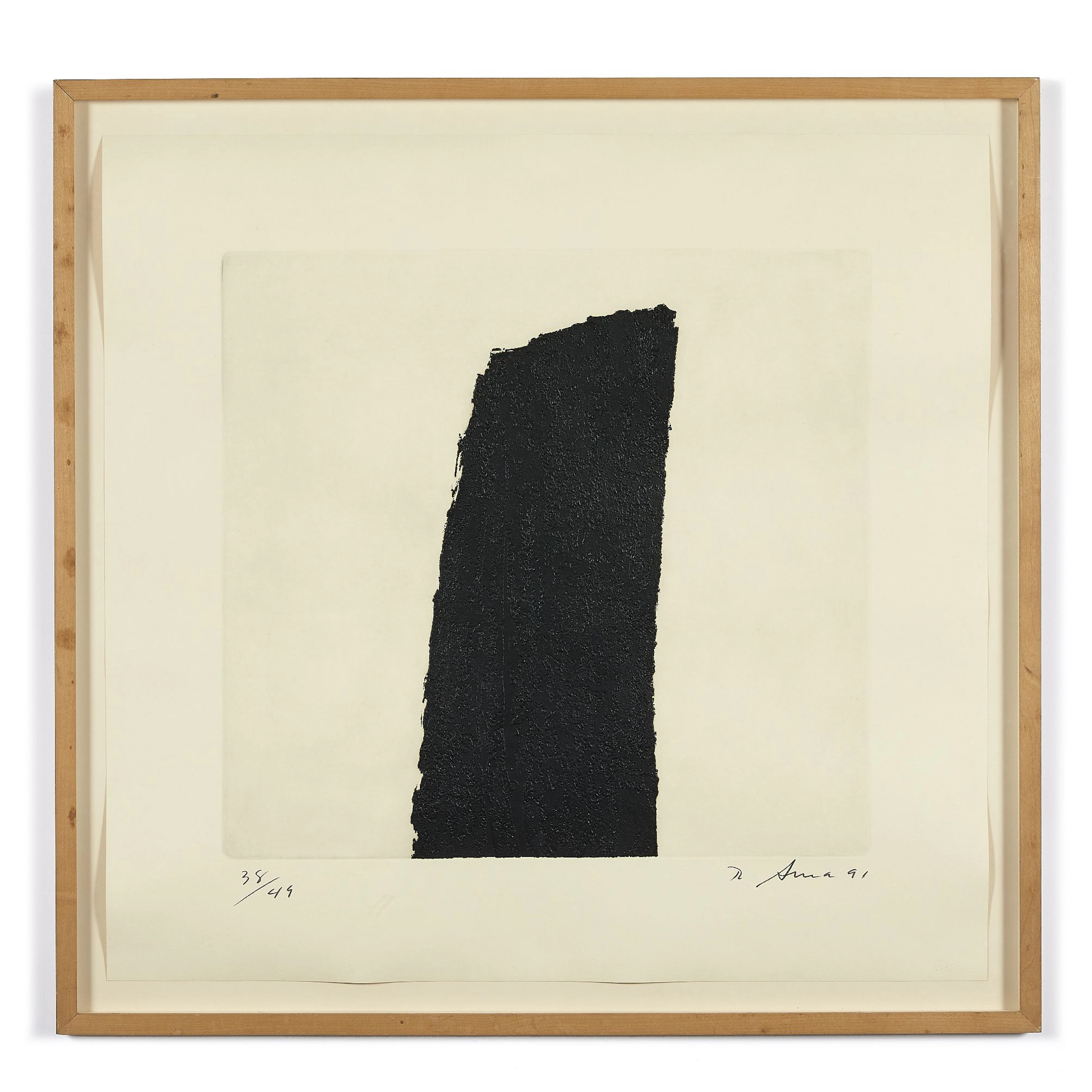 Richard SERRA (Né en 1939) Heimaey II - 1991 Eau-forte en...