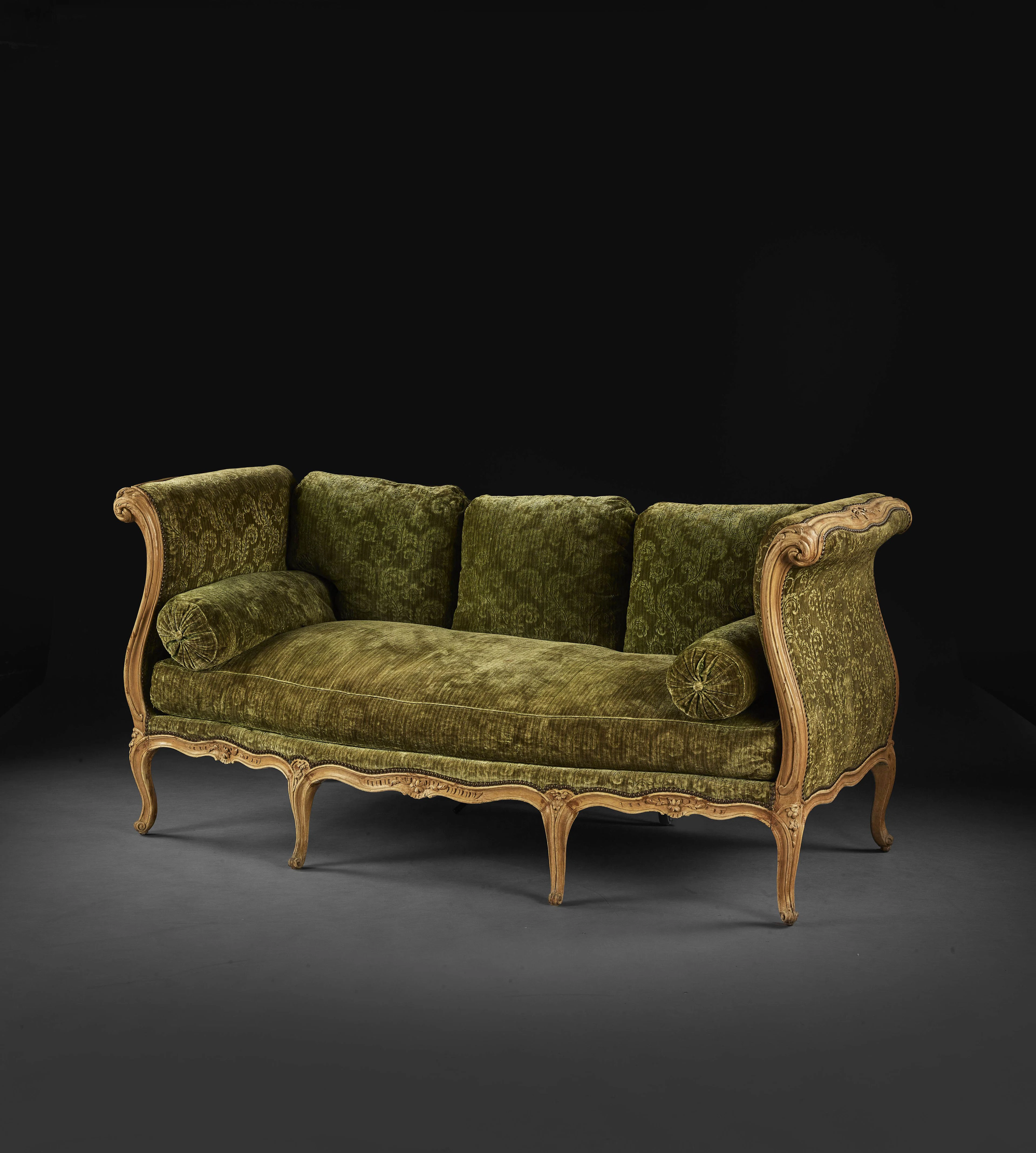 LIT DE REPOS D'ÉPOQUE LOUIS XV