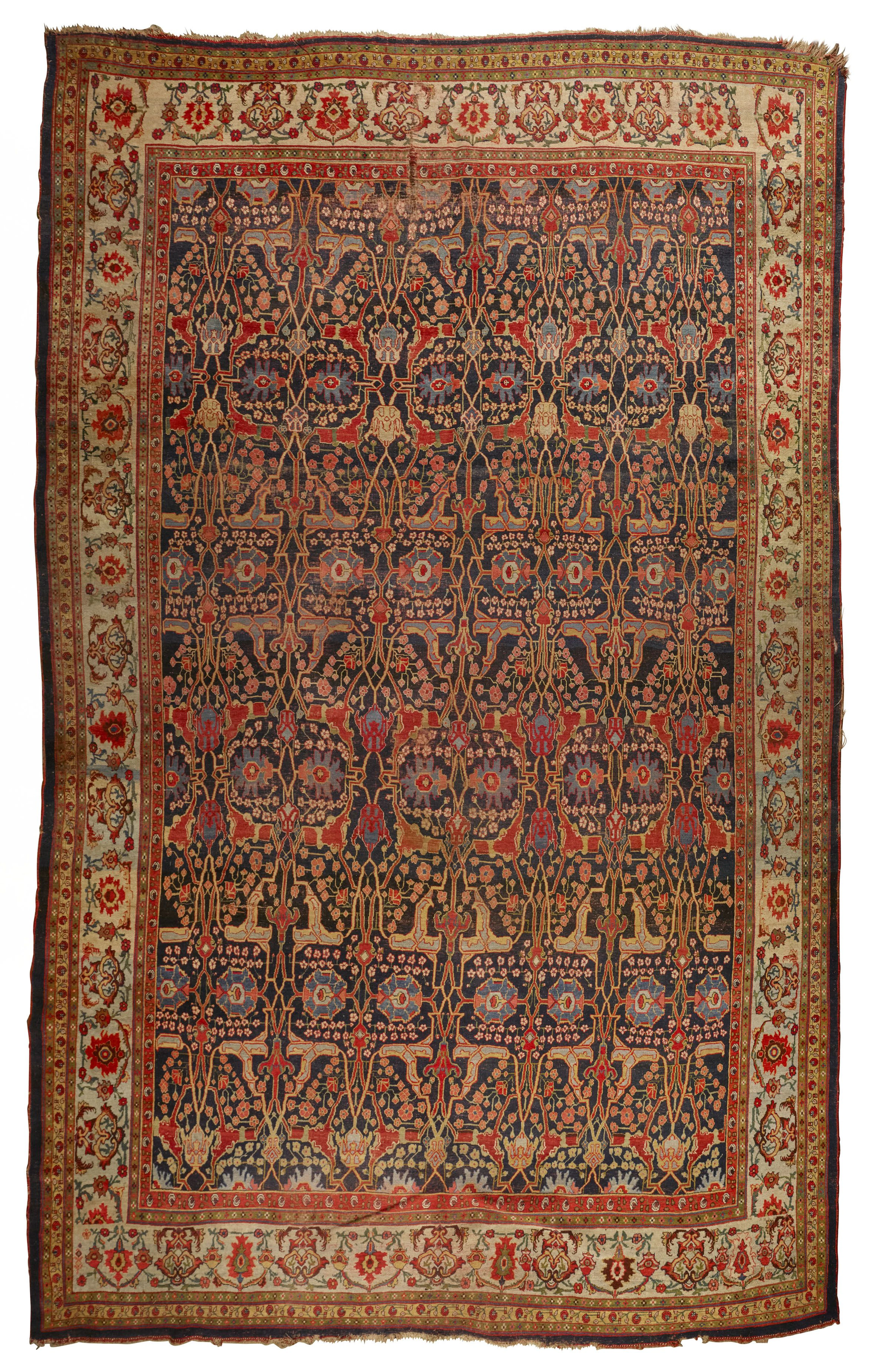 TAPIS DE MANUFACTURE DE BIDJAR, KORDESTAN, VERS 1900