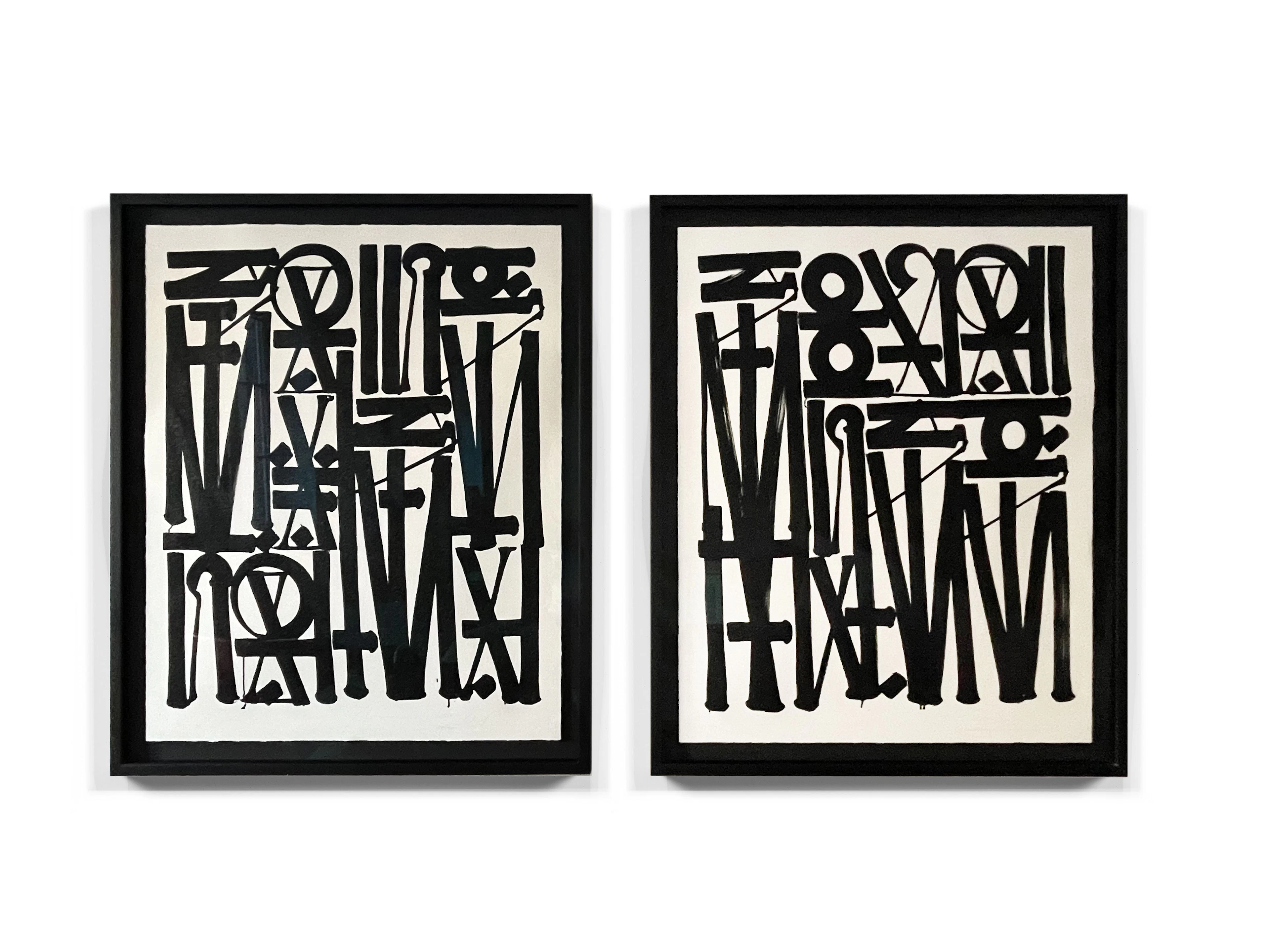 RETNA (Américain - Né en 1979) Say my name