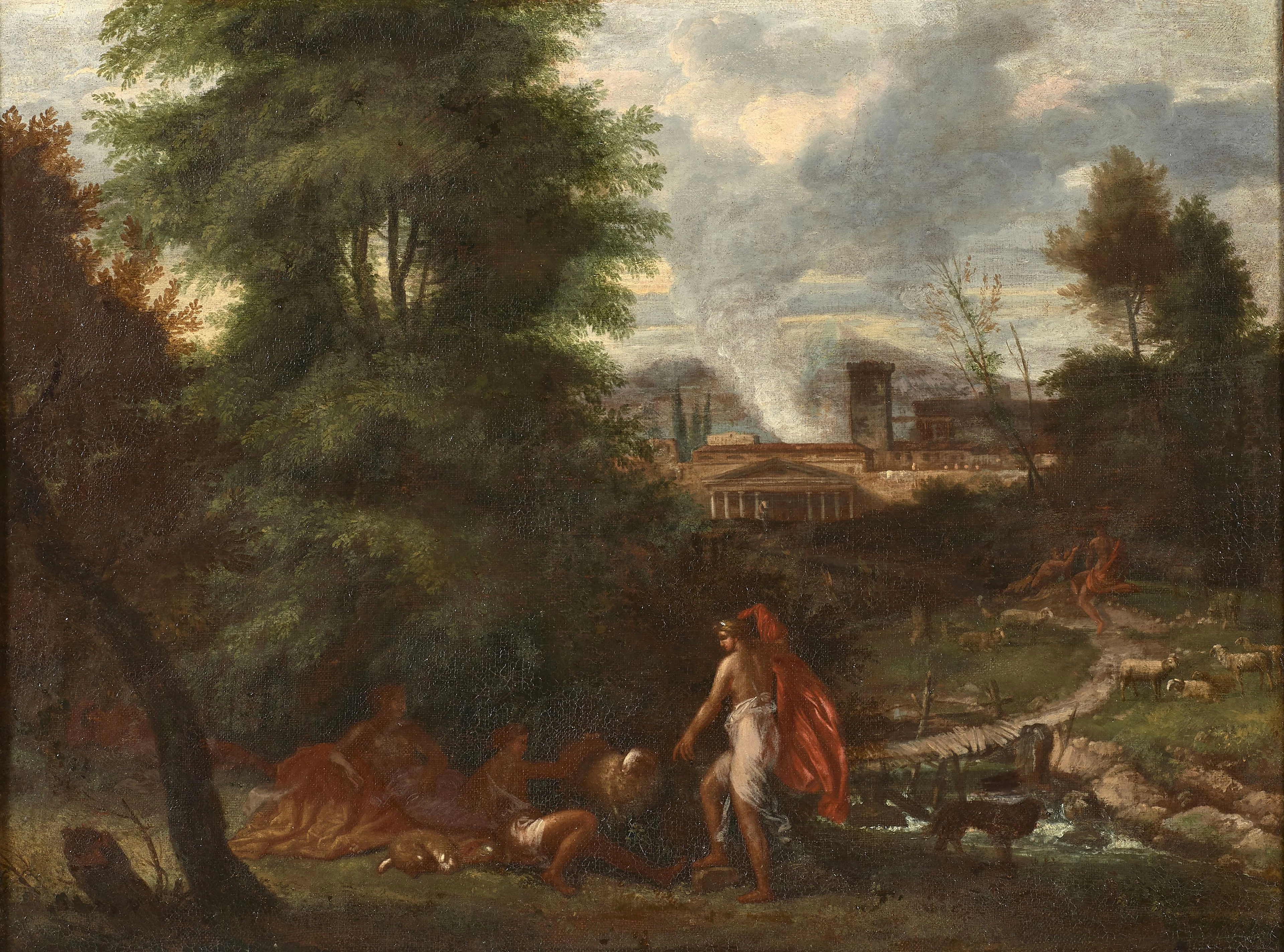 Ecole flamande du XVIIe siècle Suiveur de Francisque...