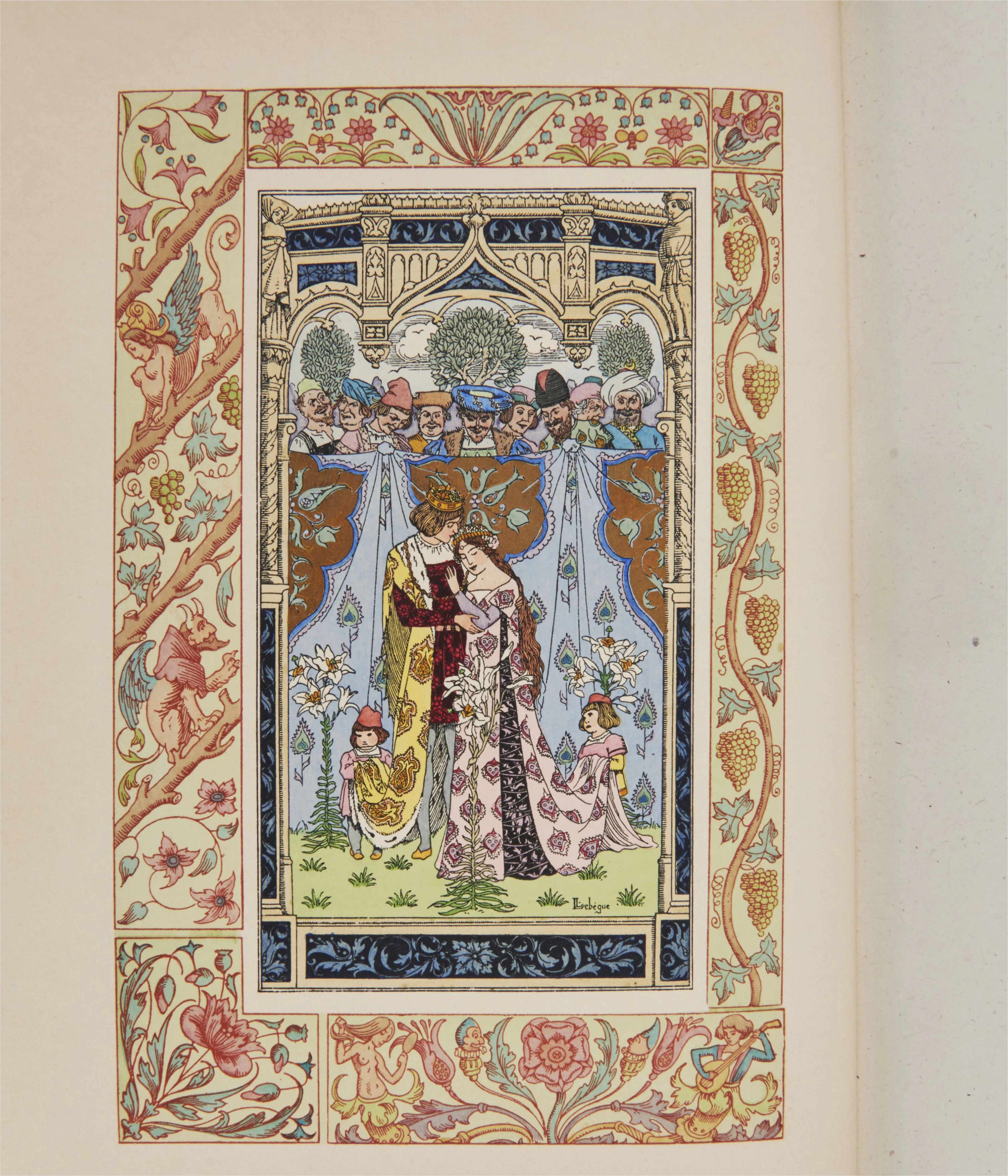 [LEBÈGUE].- BOCCACE La Fiancée du Roy de Garbe.