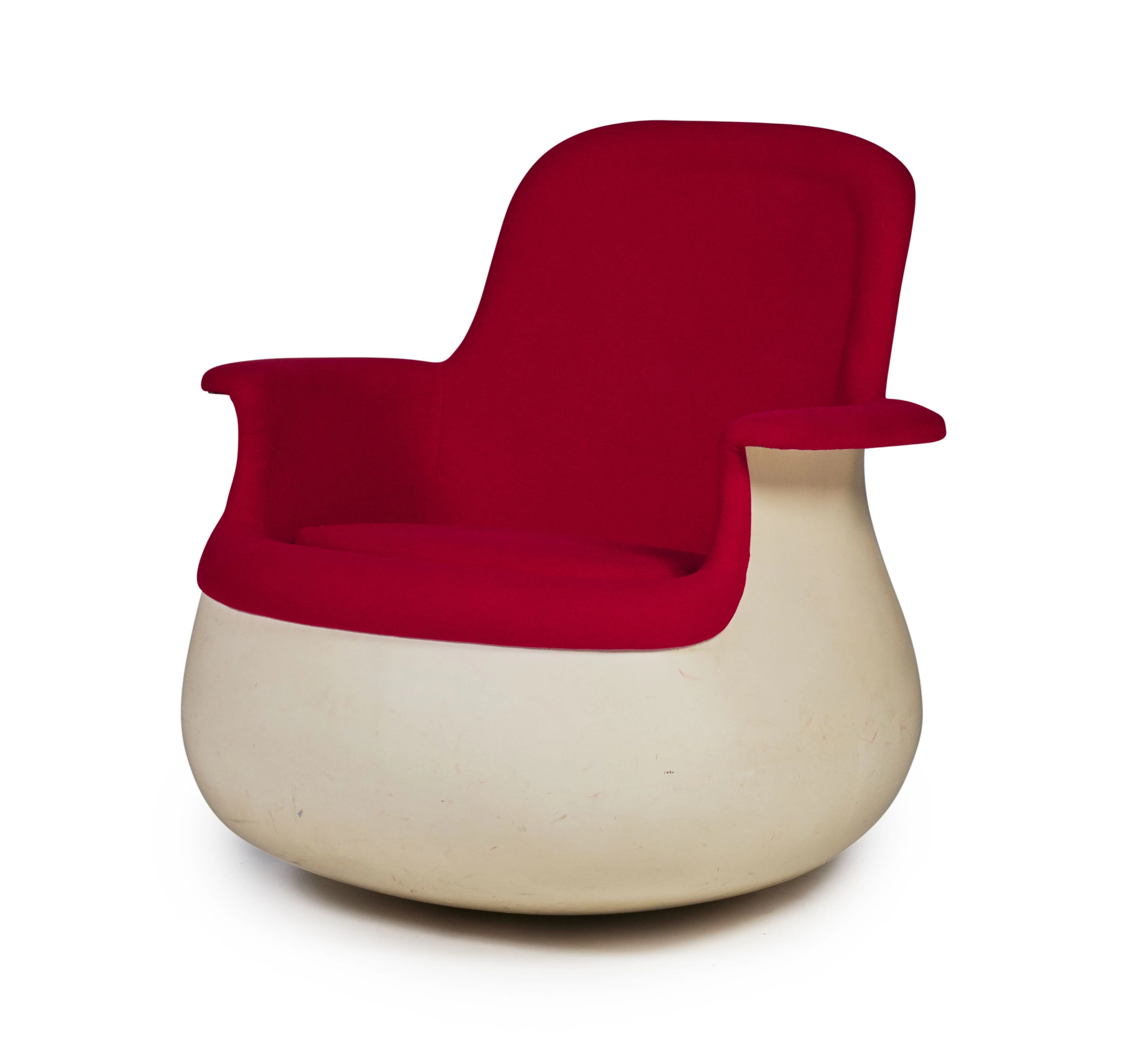 Marc HELD (Né en 1932) Fauteuil « Culbuto » le modèle créé circa 1967