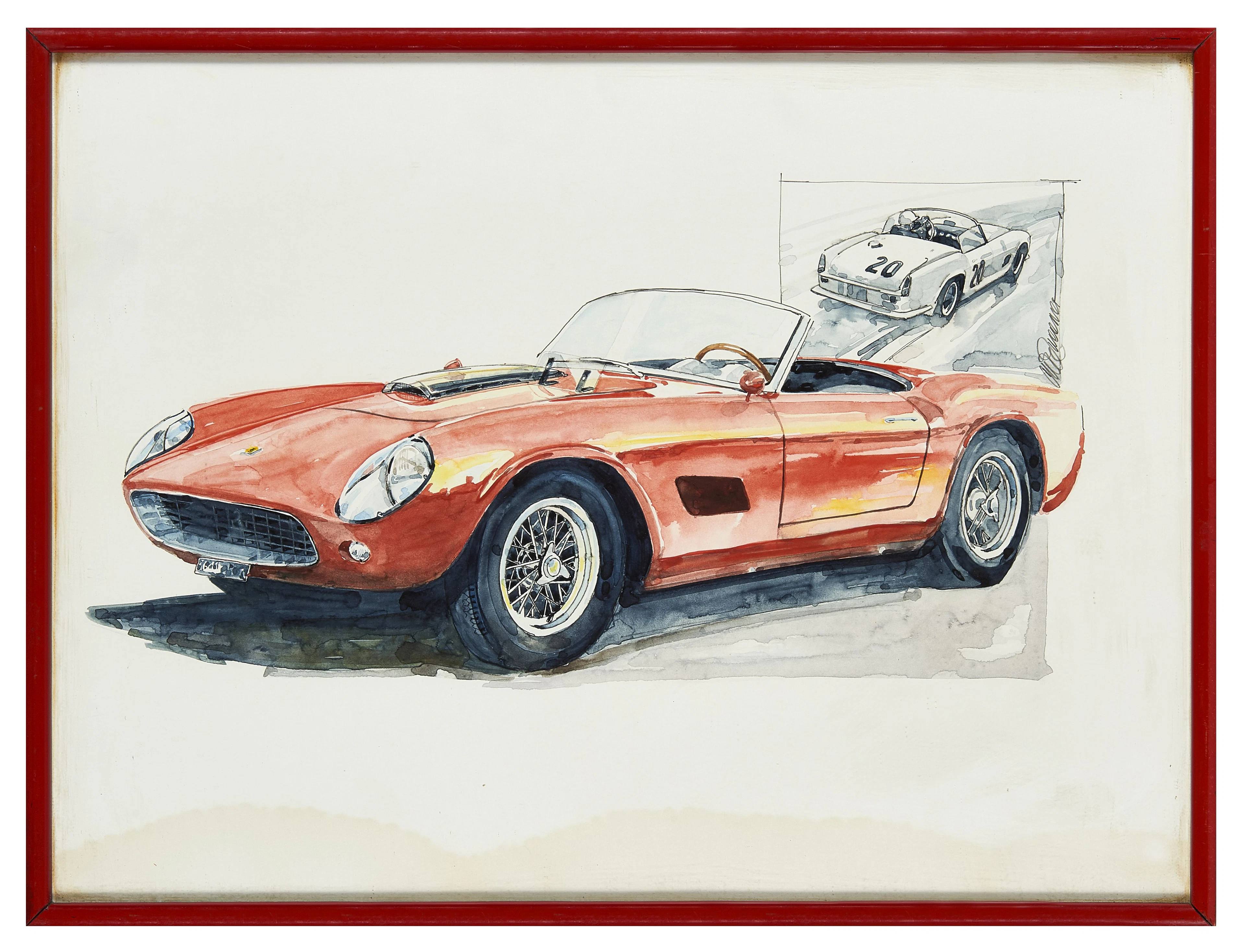 Chuck QUEENER Ferrari 250 California Spyder - Sans réserve / No reserve