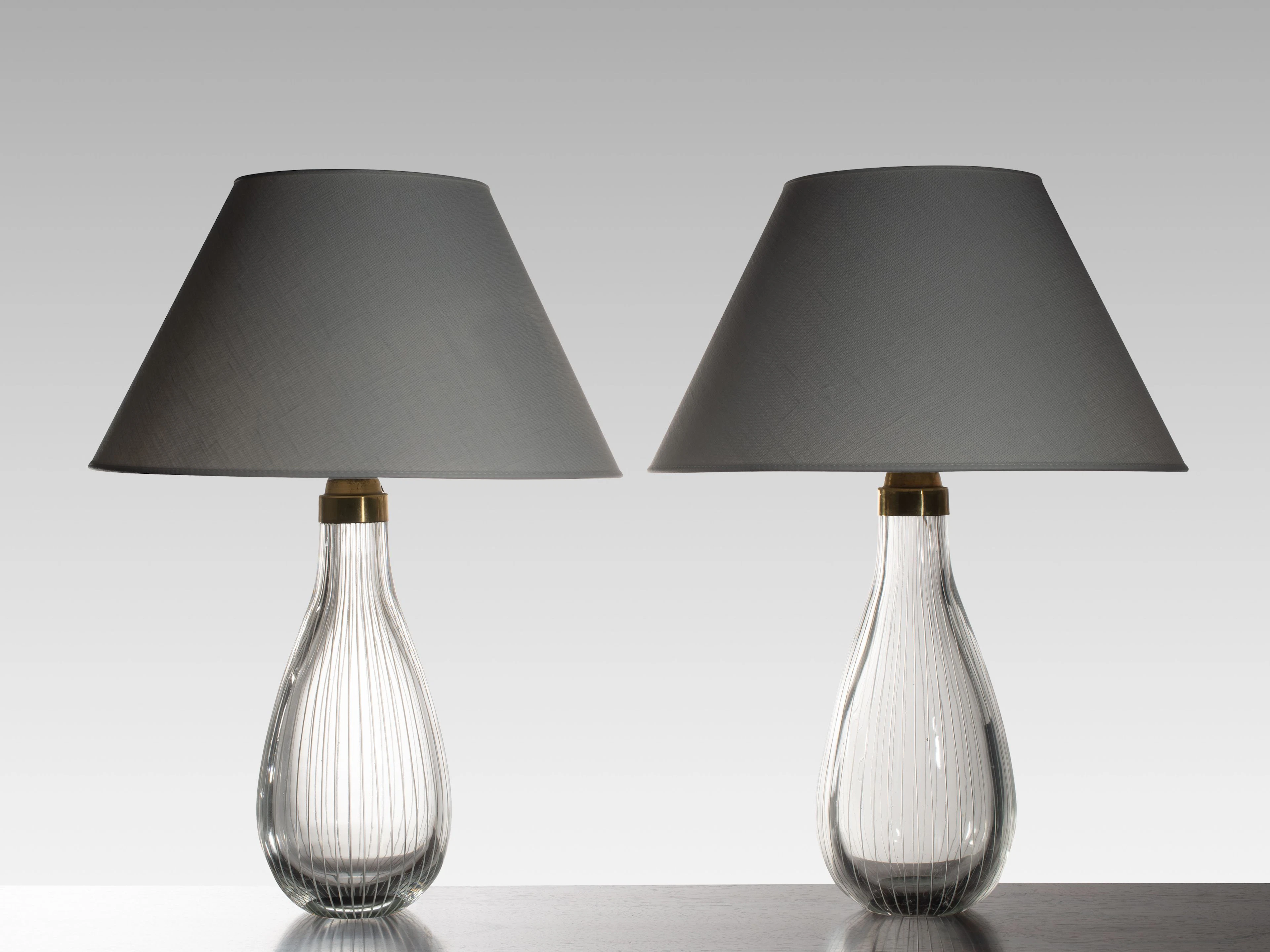 Gunnel NYMAN 1909-1948 Paire de lampes de table – circa 1948