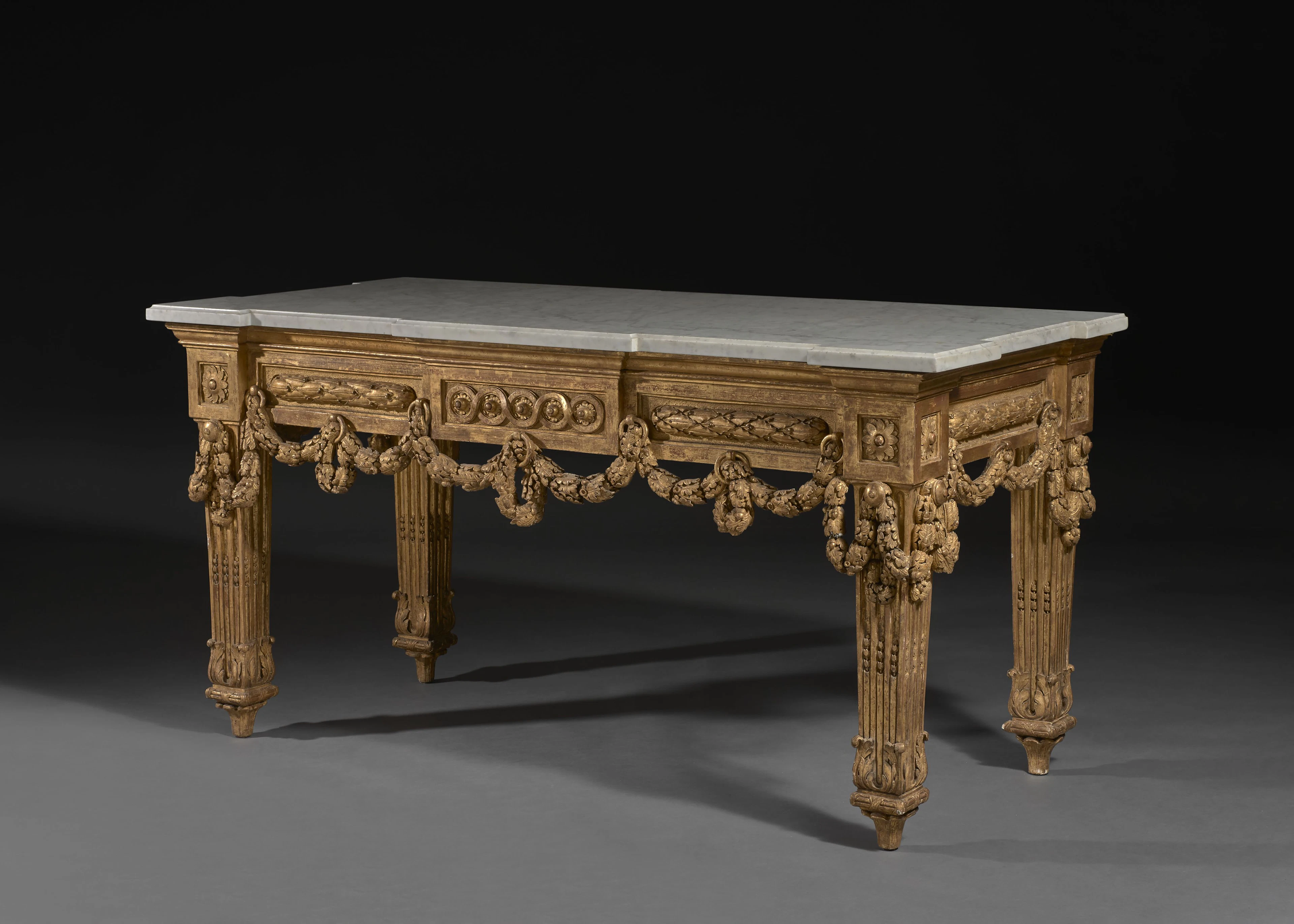 CONSOLE D'ÉPOQUE LOUIS XVI