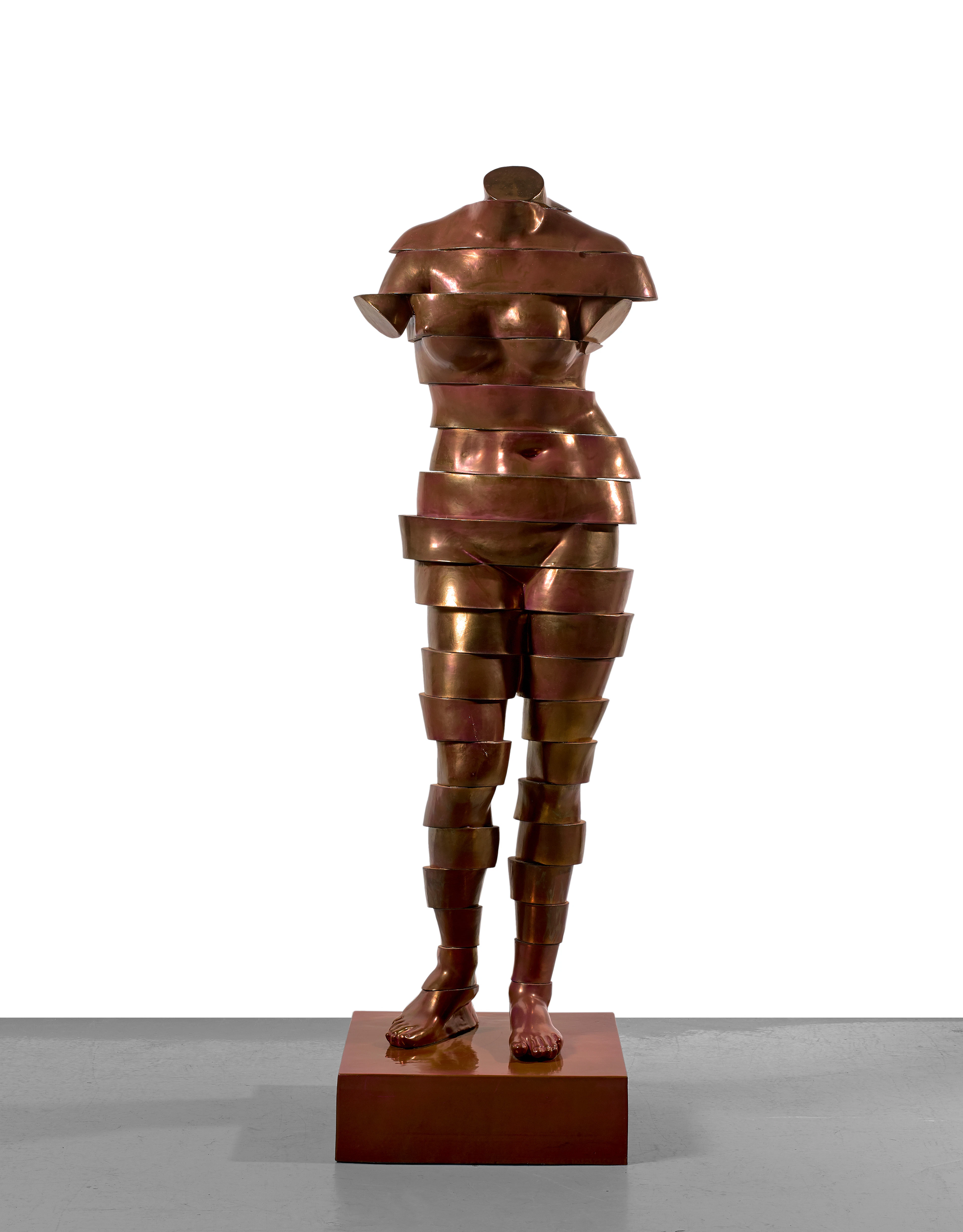 ARMAN (1928-2005) RONDELLES DE BELLE - 1994 Statue...