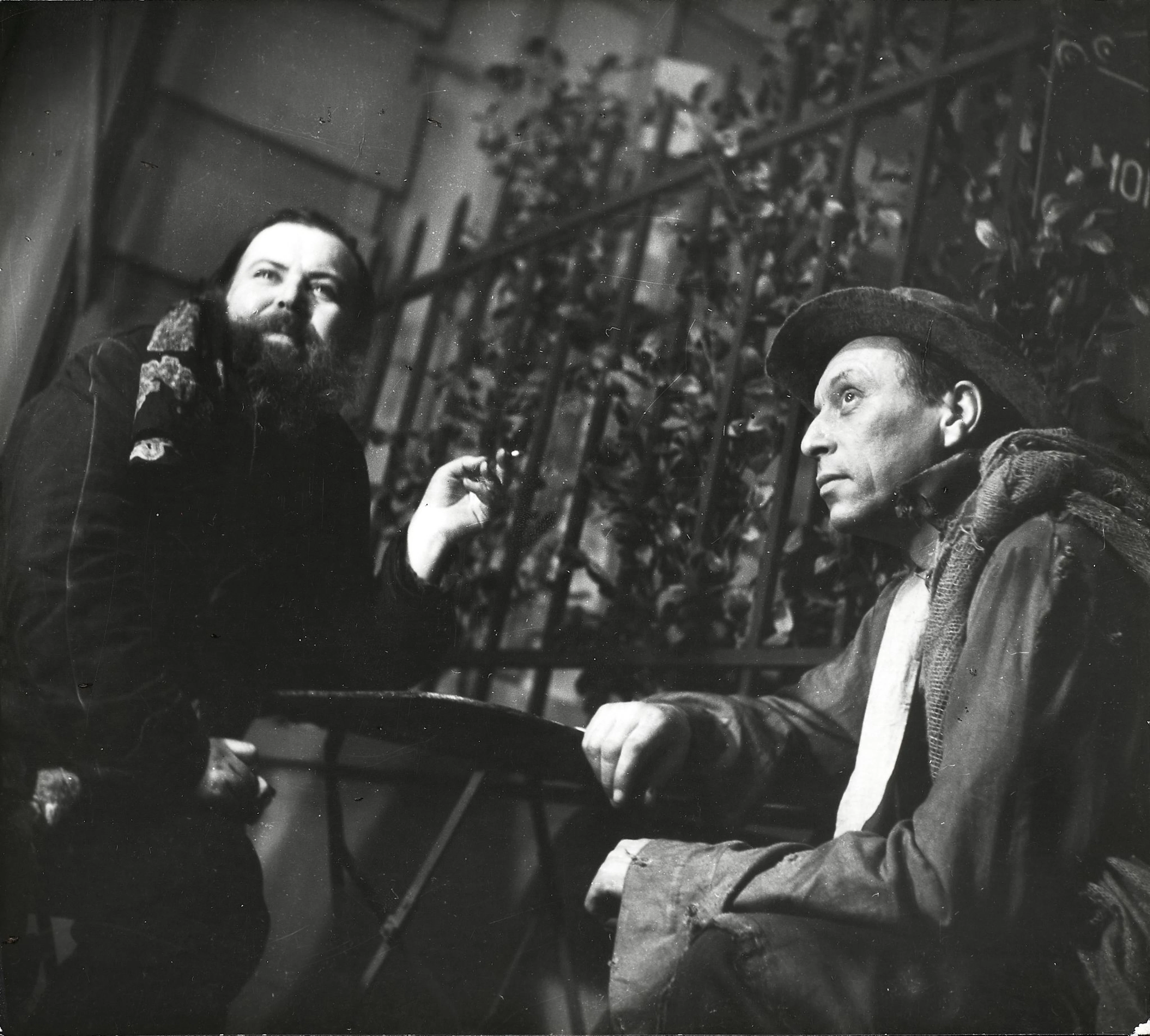 Willy RONIS 1910 - 2009 Louis Jouvet et Christian Bérard...