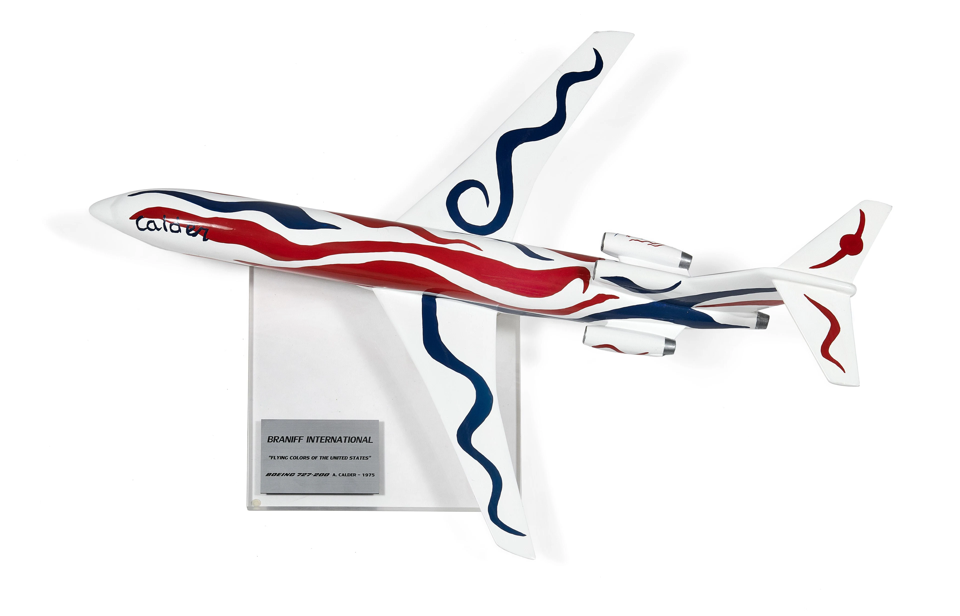 BOEING 727 BRANIFF " FLYING COLORS " Maquette, fabrication moderne