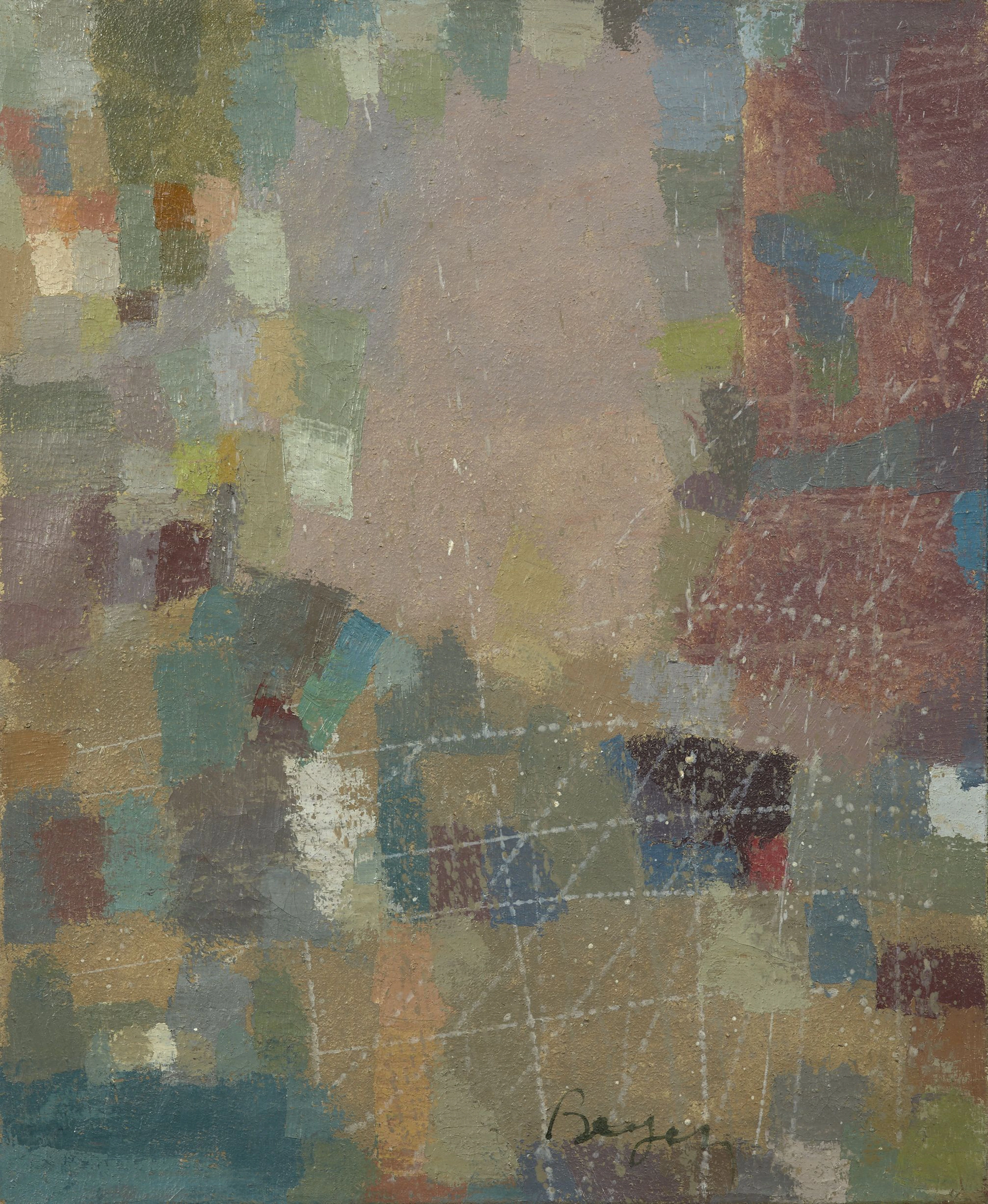 Camille BRYEN (1907 - 1977) SANS TITRE N°550 - 1969 Huile sur toile