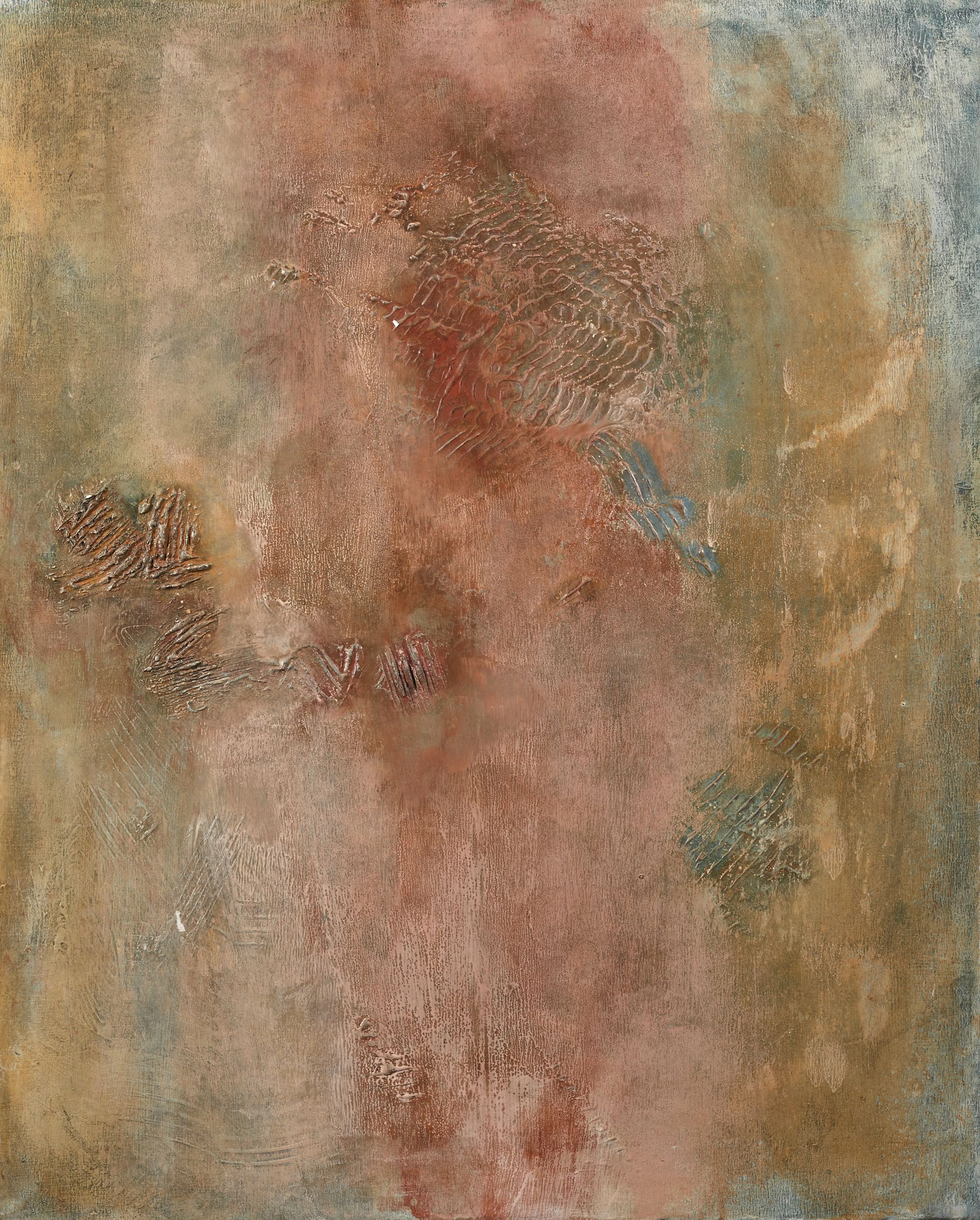Modest CUIXART (1925 - 2007) Sans titre - 1955 Huile sur toile