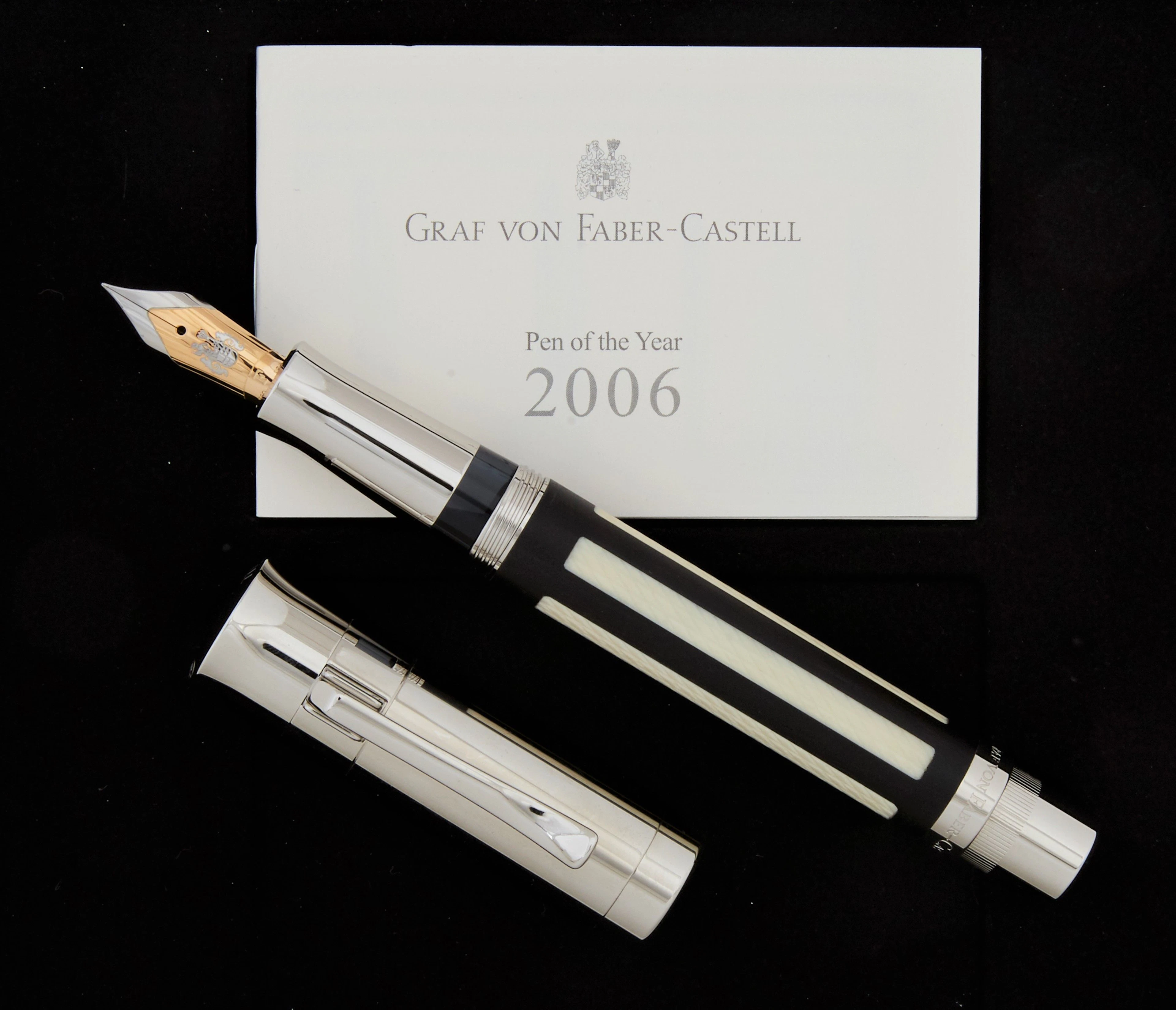 GRAF VON FABER-CASTELL - 2006 PEN OF THE YEAR / IVOIRE DE MAMMOUTH (n°802/2000)