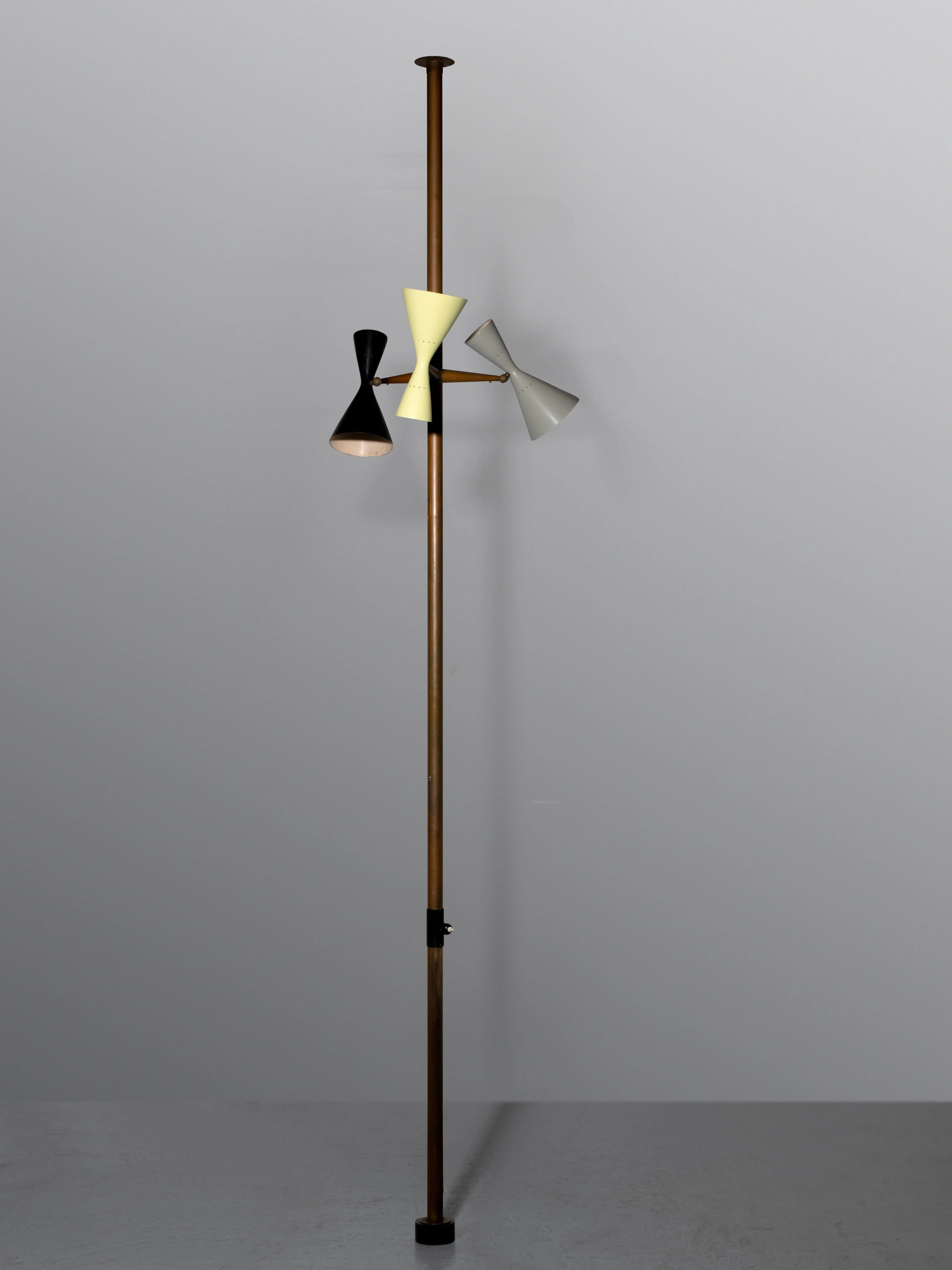 STILNOVO EDITEUR Lampe terre-ciel - circa 1950