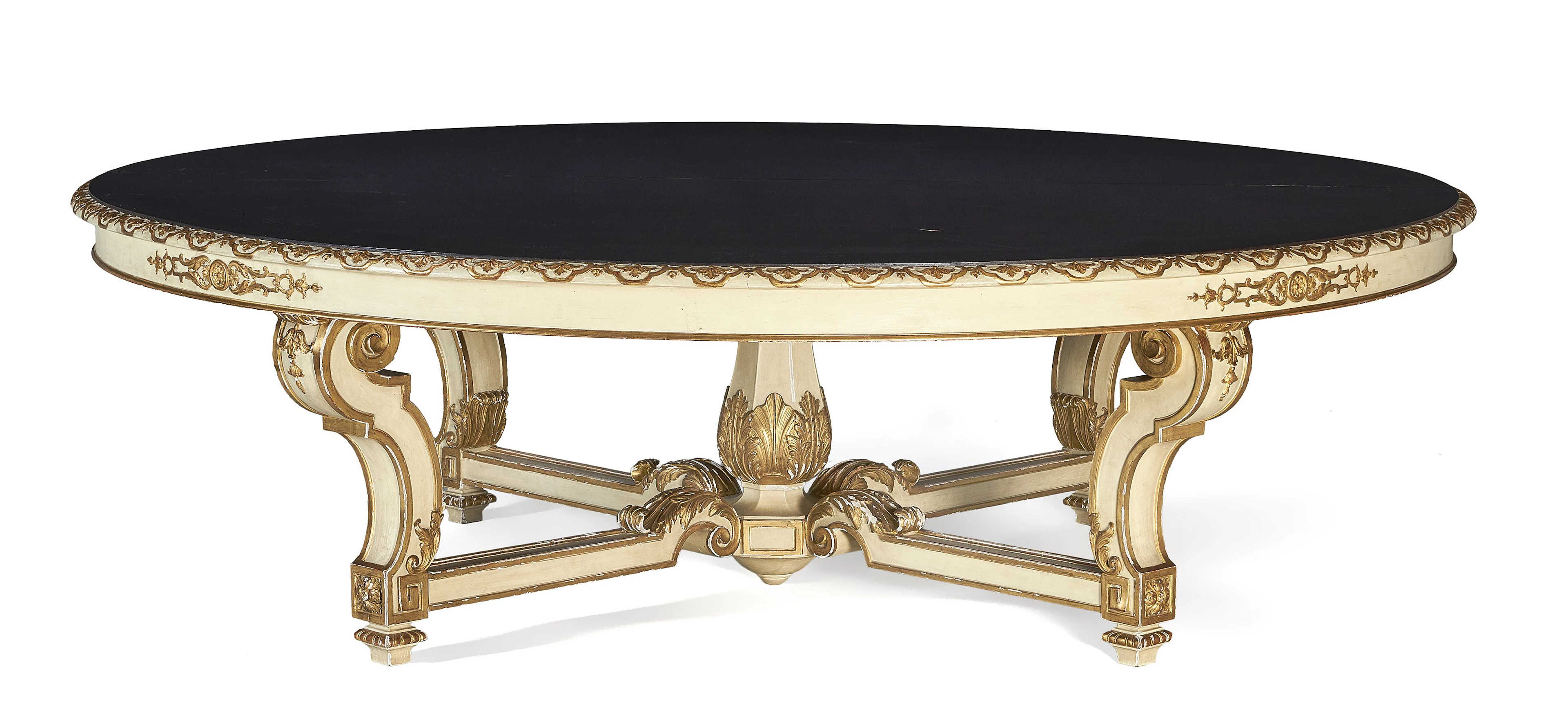 TABLE DE SALLE À MANGER DE STYLE RÉGENCE Dans le goût de la Maison Jansen
