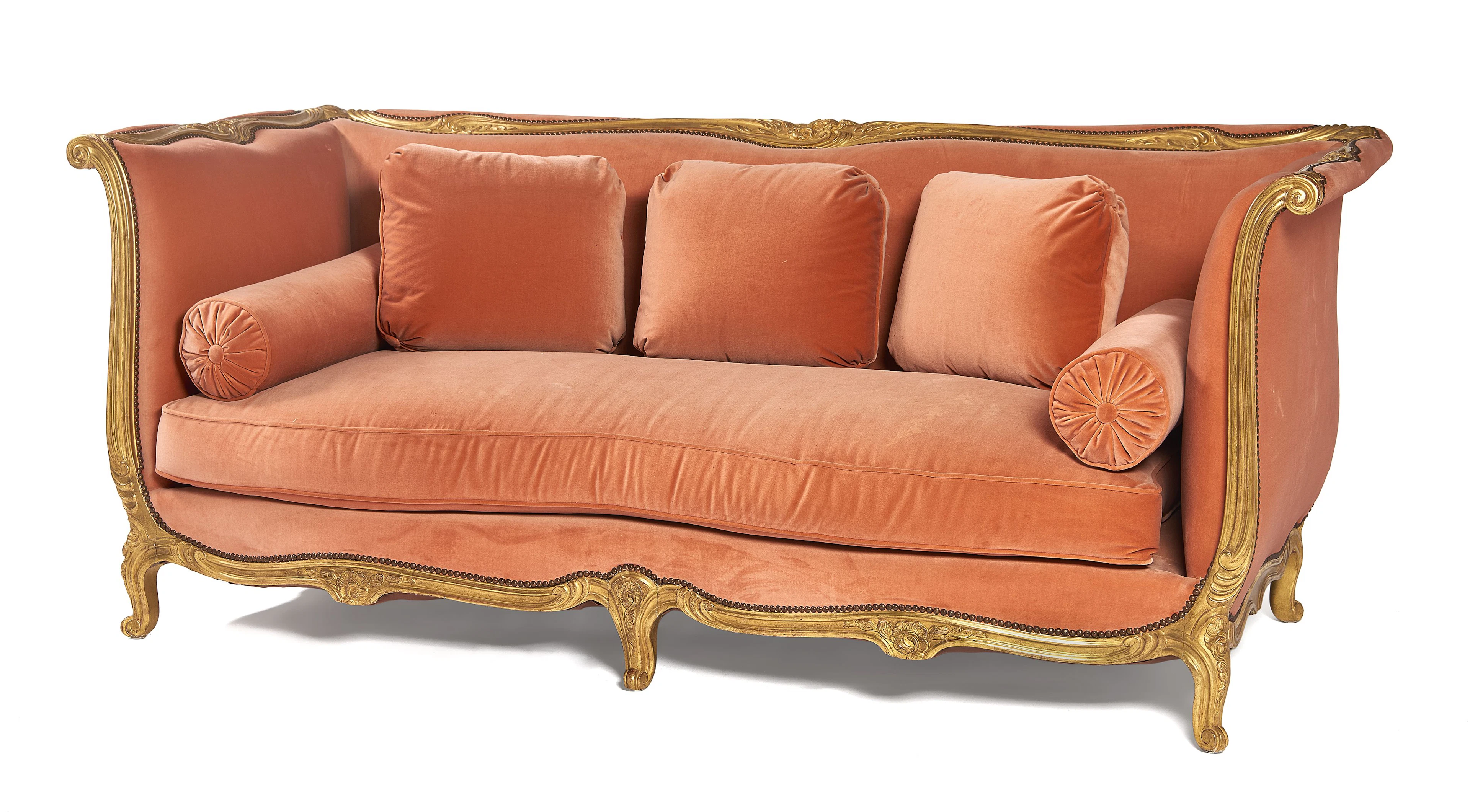 LIT DE REPOS DE STYLE LOUIS XV