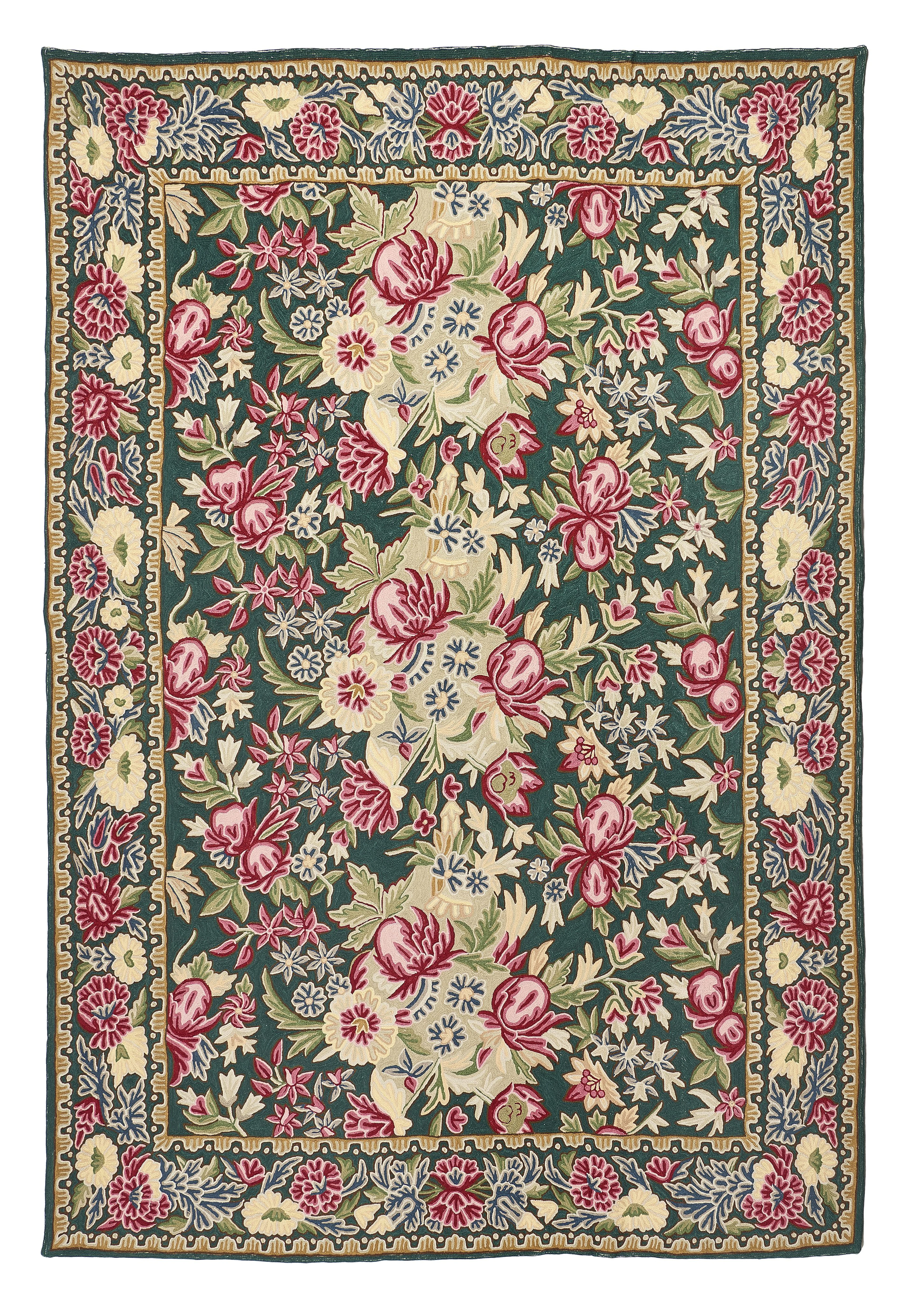 TAPIS INDIEN, TRAVAIL MODERNE Par Ralph Lauren