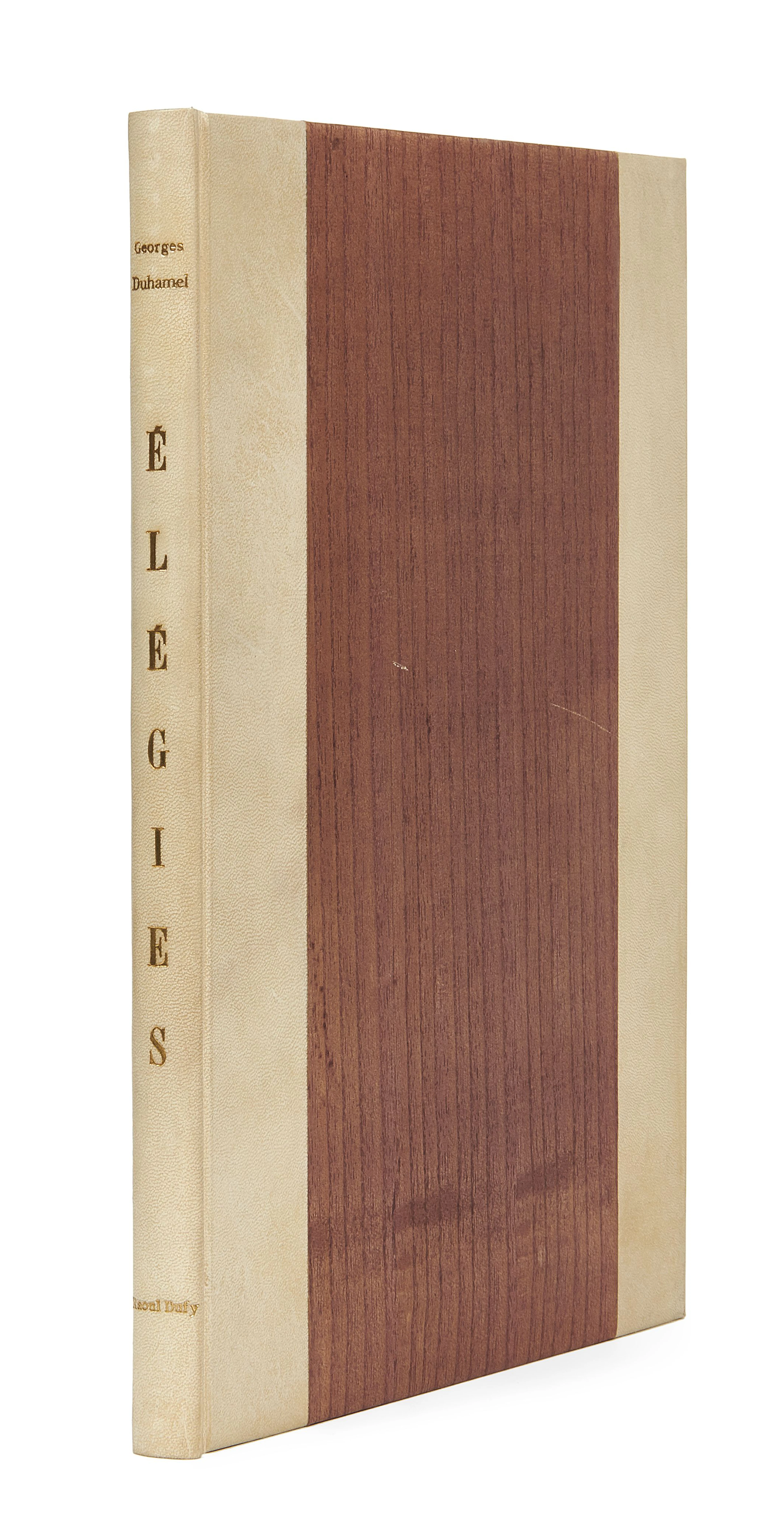 DUHAMEL (Georges) Élégies. Paris, Bloch, 1920.