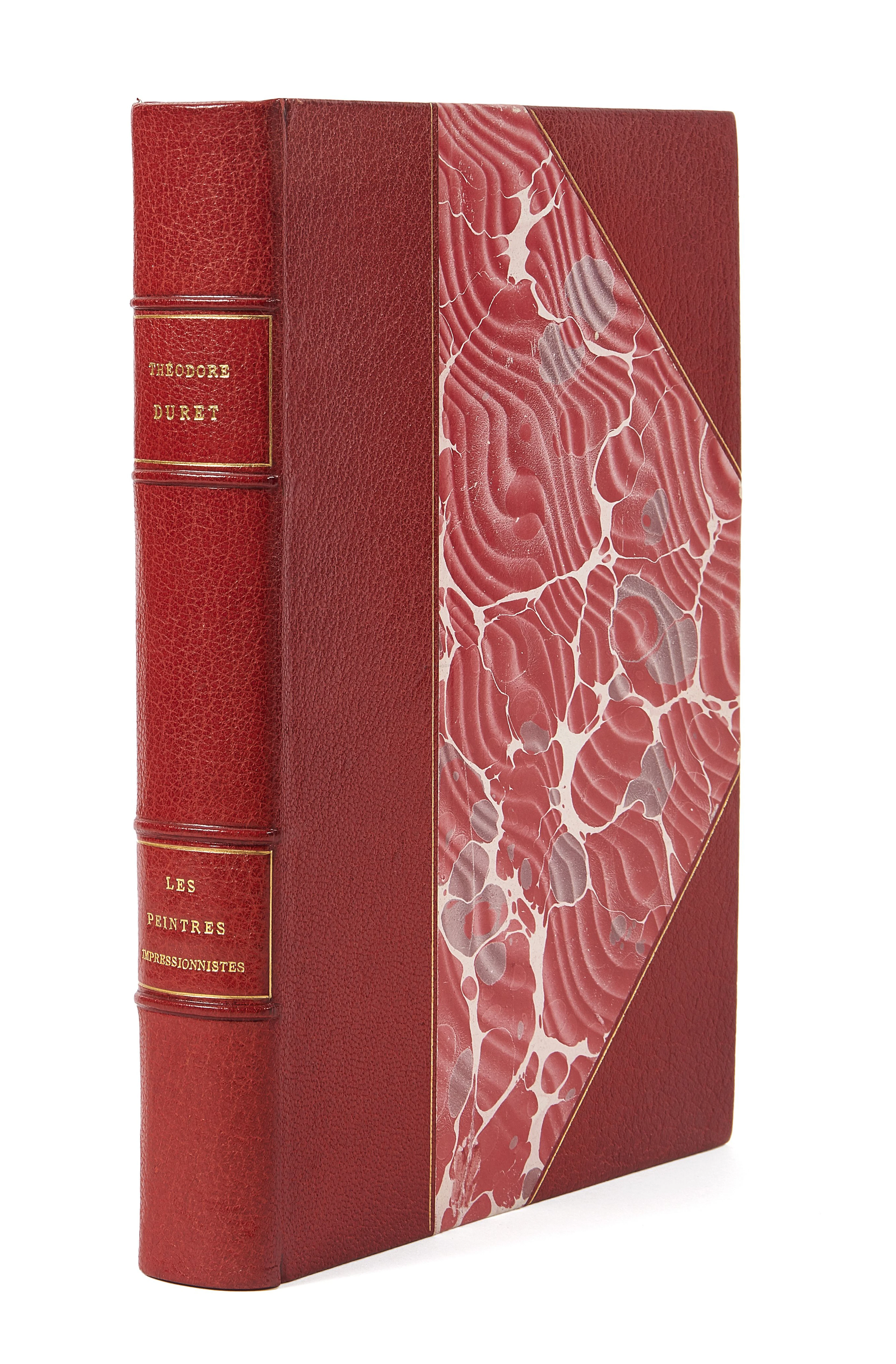 DURET (Théodore) Les Peintres impressionnistes. Paris, Floury, 1906.