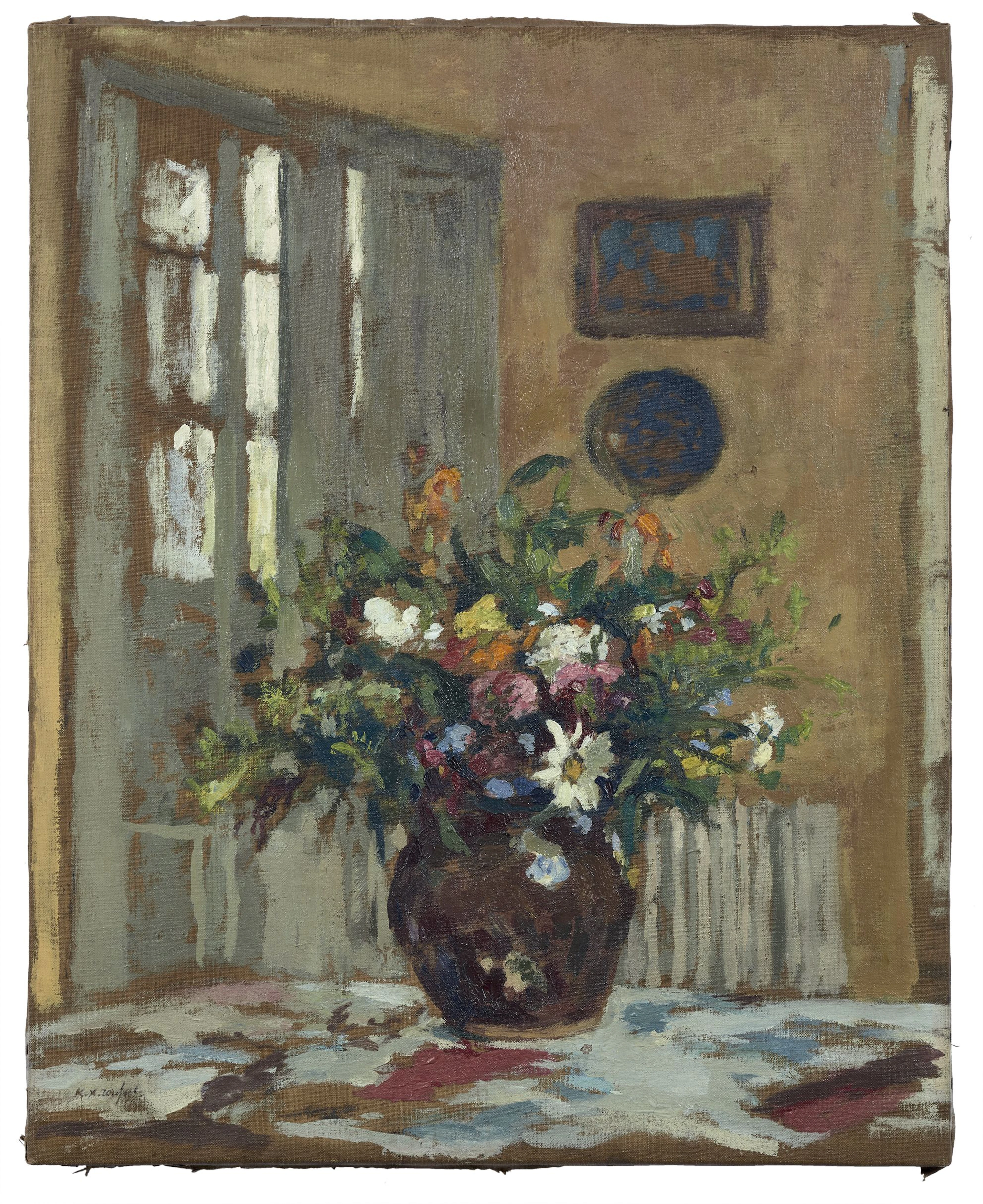 Ker-Xavier ROUSSEL 1867 - 1944 Nature morte au bouquet de...