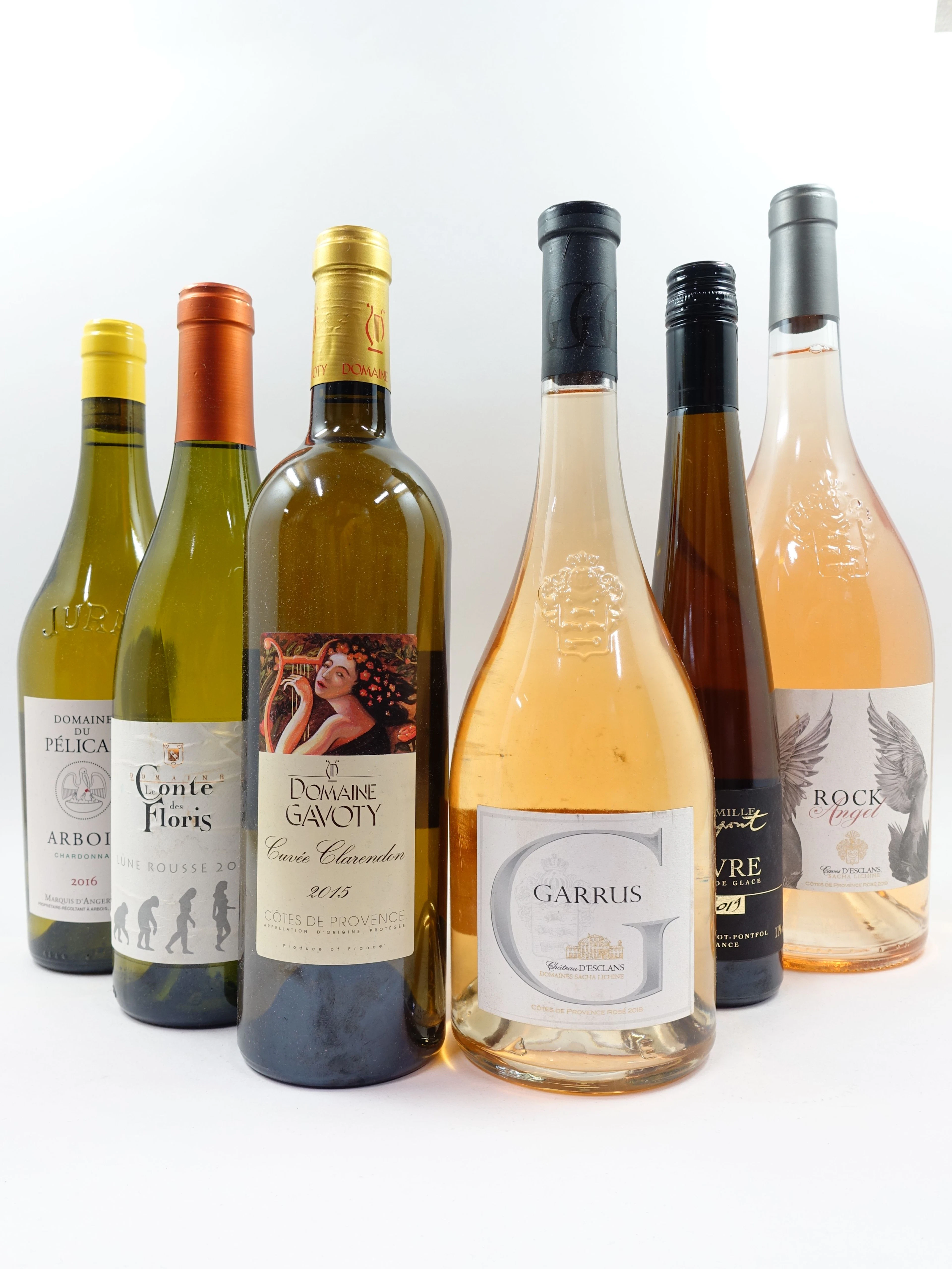7 flacons 2 bts : ARBOIS CHARDONNAY 2016 Domaine du Pélican