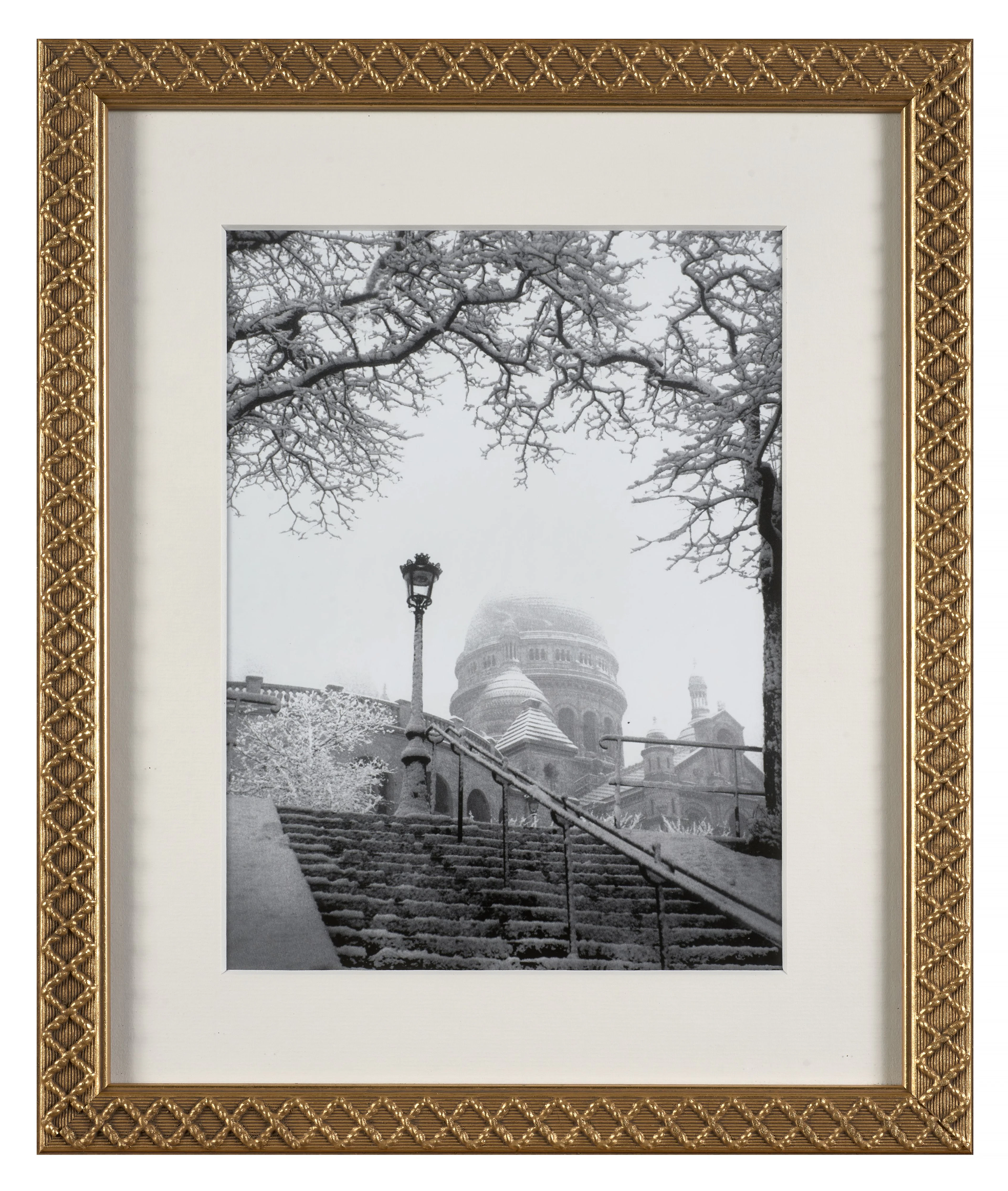 Ensemble de huit photographies en noir et blanc