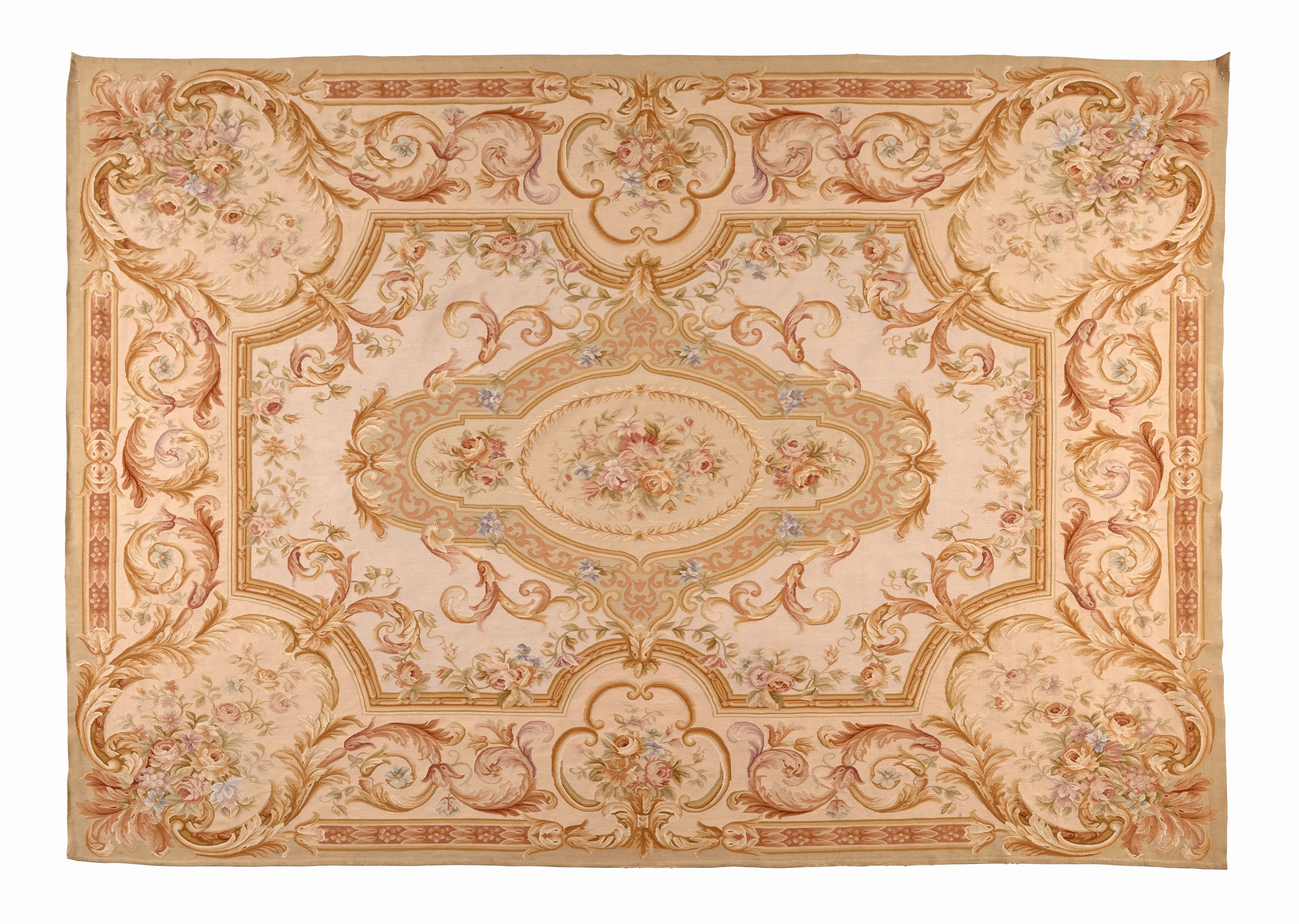 Tapis dans le goût d'Aubusson